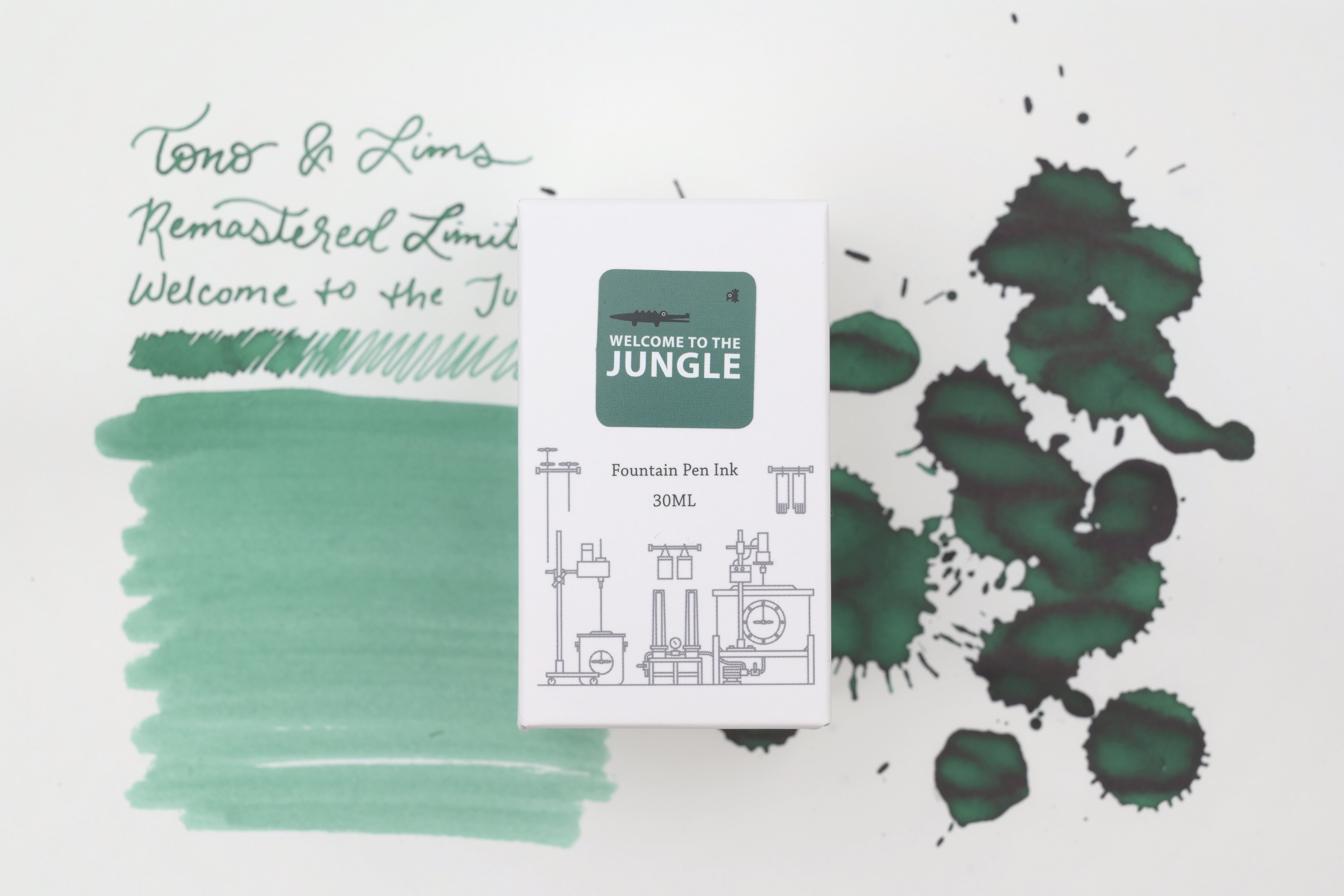 Tono & Lims Ink Bottle - Remastered Limited Edition - Welcome to the Jungle - 30ml (Overseas Exclusive)