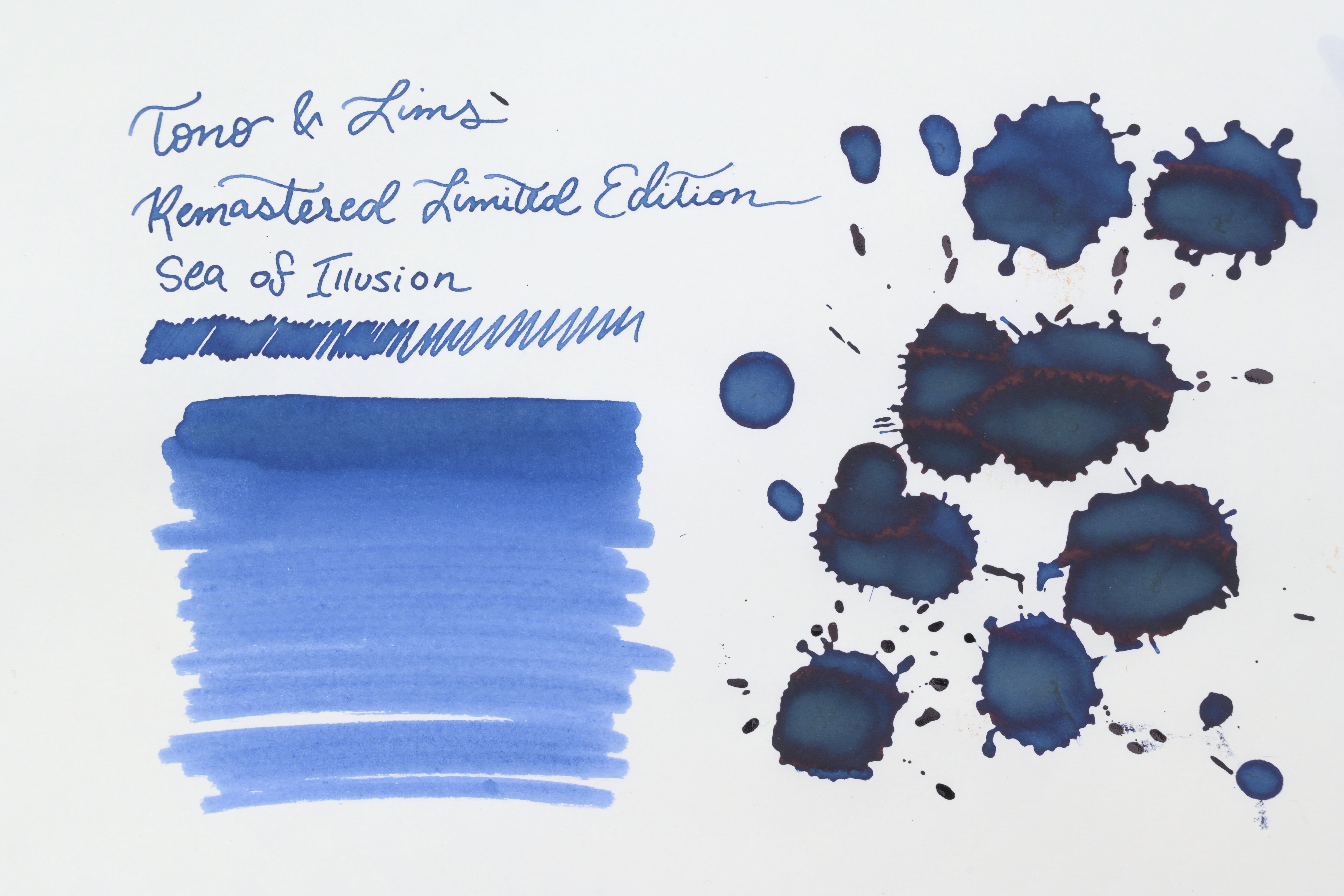 Tono & Lims Ink Bottle - Remastered Limited Edition - Sea of Illusion - 30ml (Overseas Exclusive)