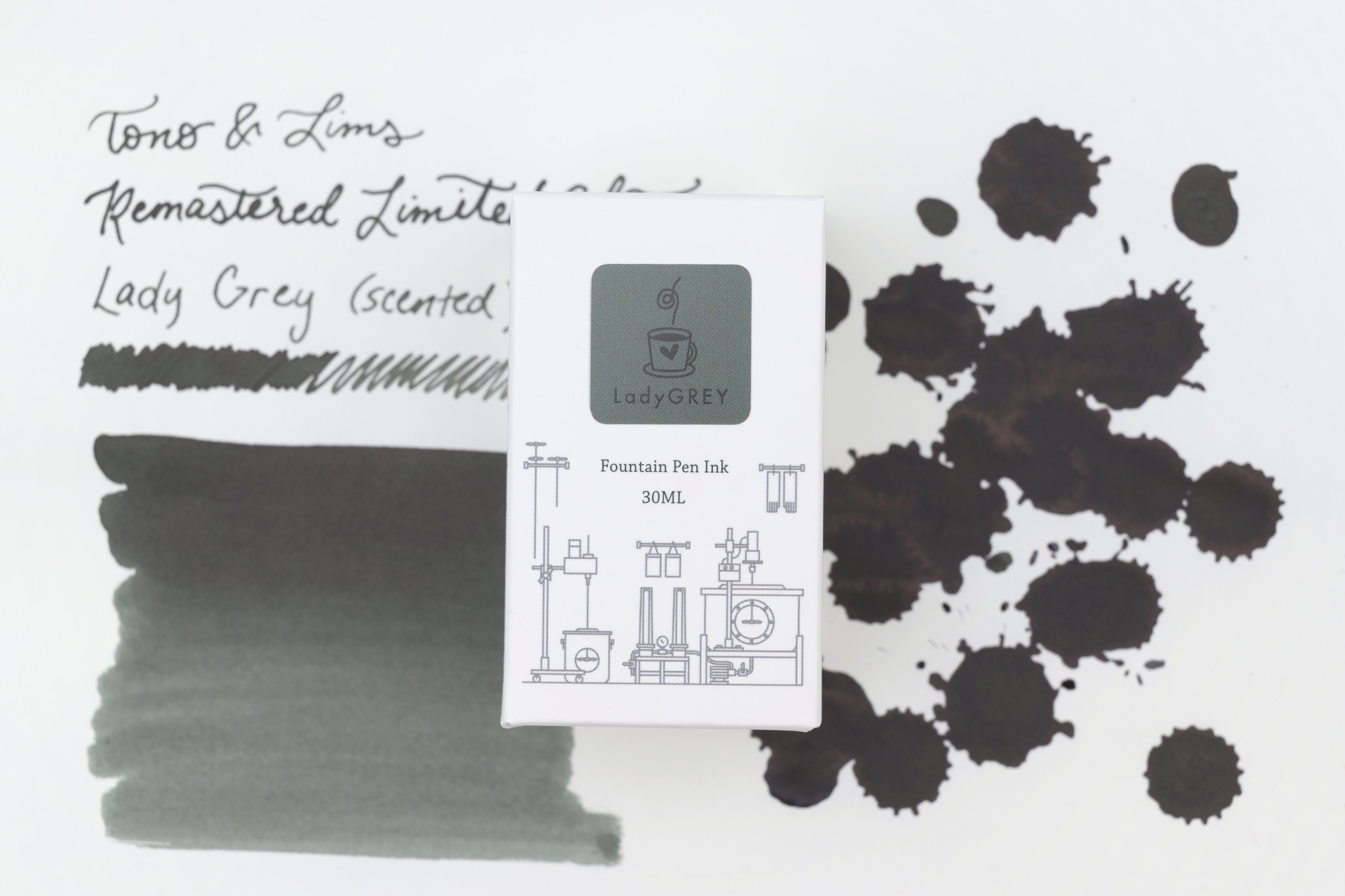 Tono & Lims Ink Bottle - Remastered Limited Edition - Lady Grey (Scent) - 30ml (Overseas Exclusive)