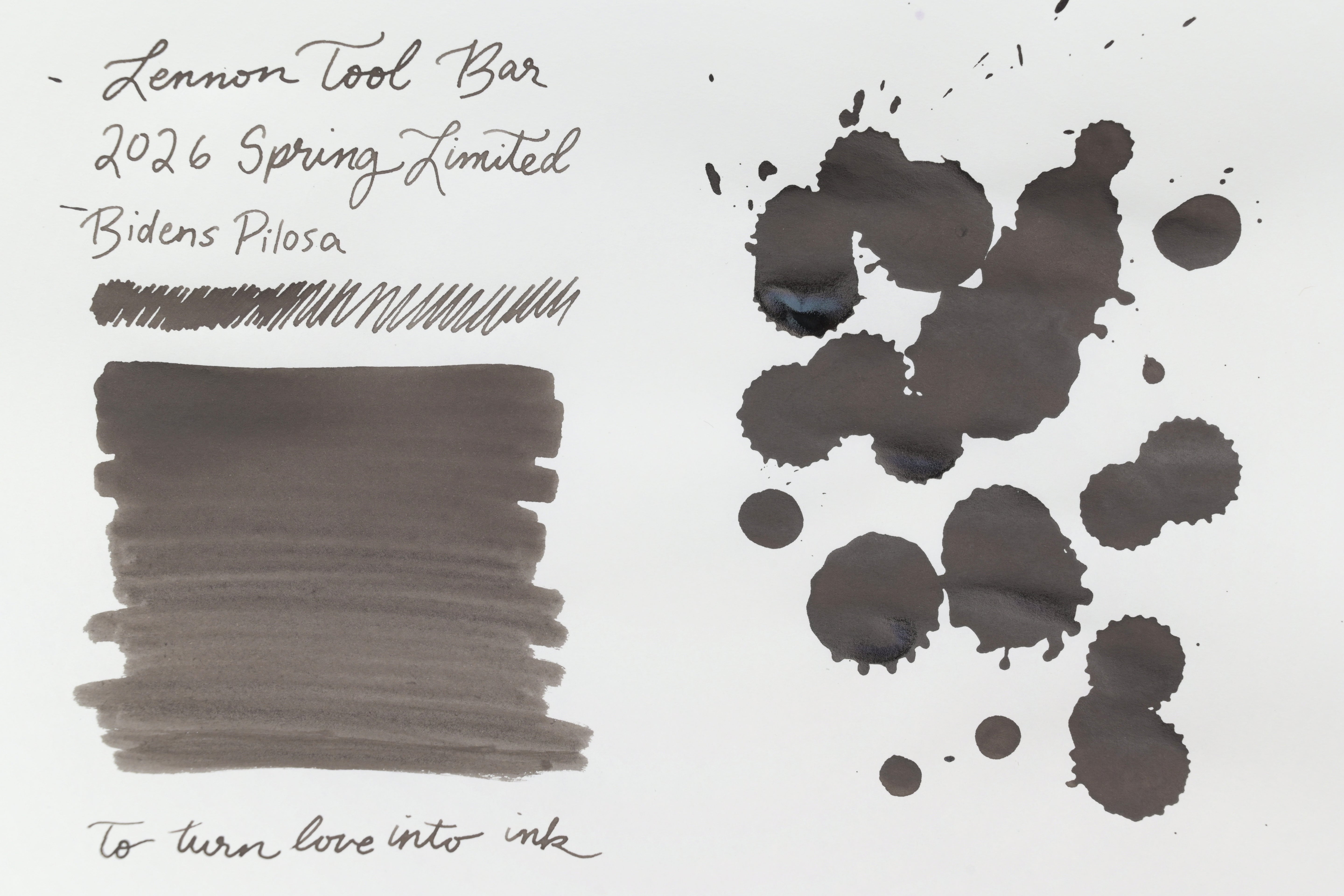 Lennon Tool Bar - 2026 Spring Limited - Pretty Vol 4 - 鬼針草 (Bidens Pilosa) Gui Zhen Cao