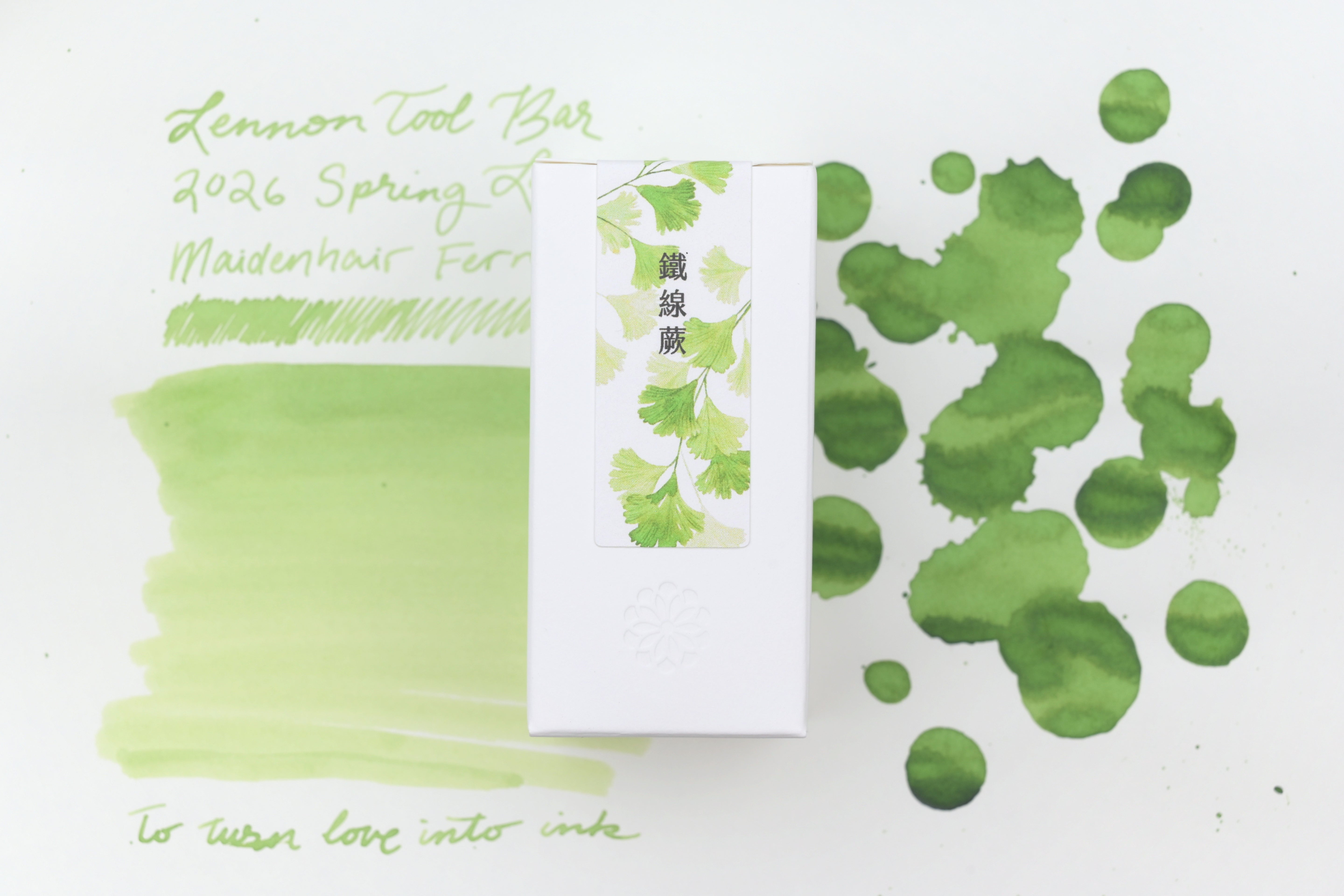 Lennon Tool Bar - 2026 Spring Limited - Pretty Vol 4 - 鐵線蕨 (Maidenhair Fern) Tie Xian Jui