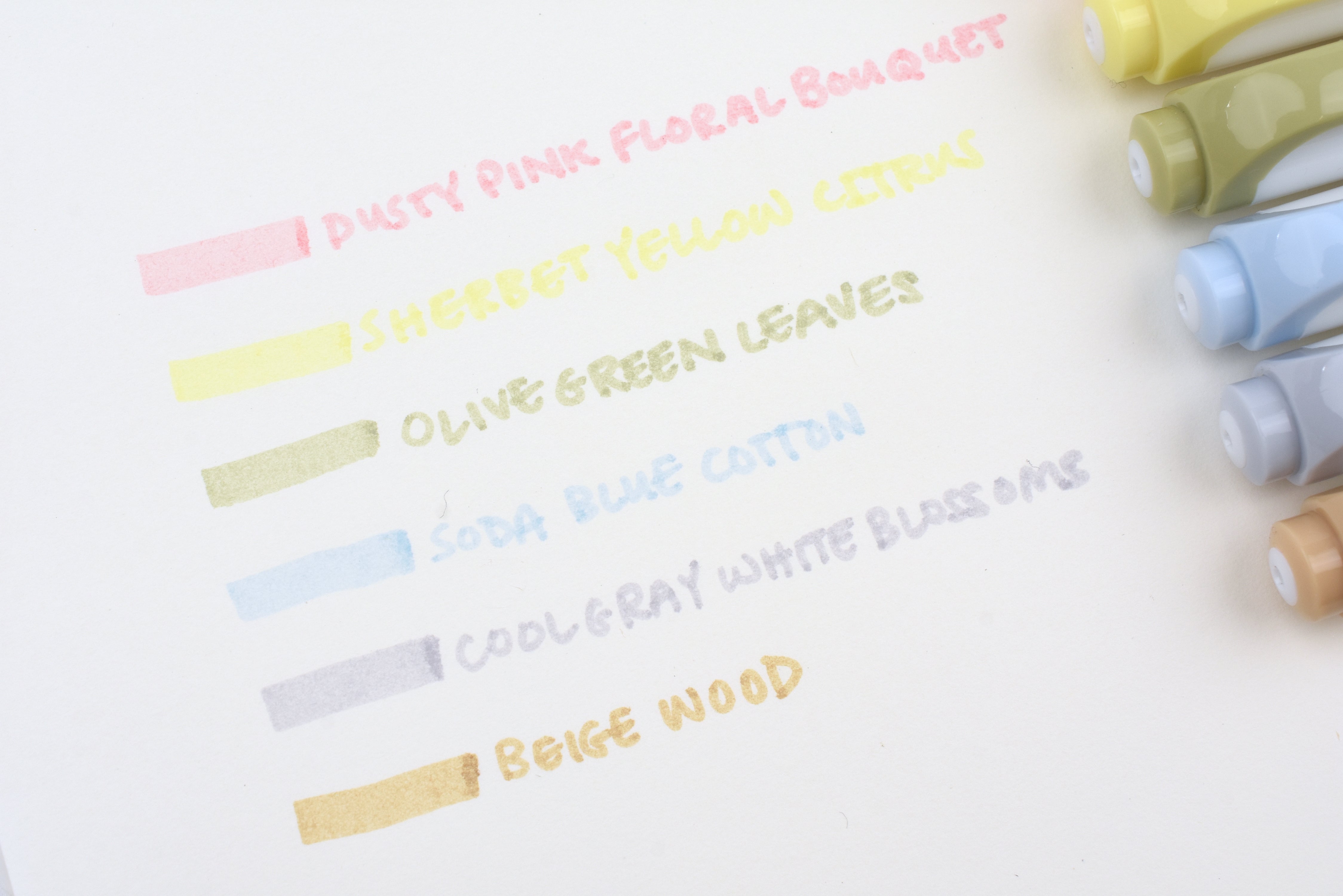 Zebra Mildliner Fragrance - Set of 6 - Limited Edition
