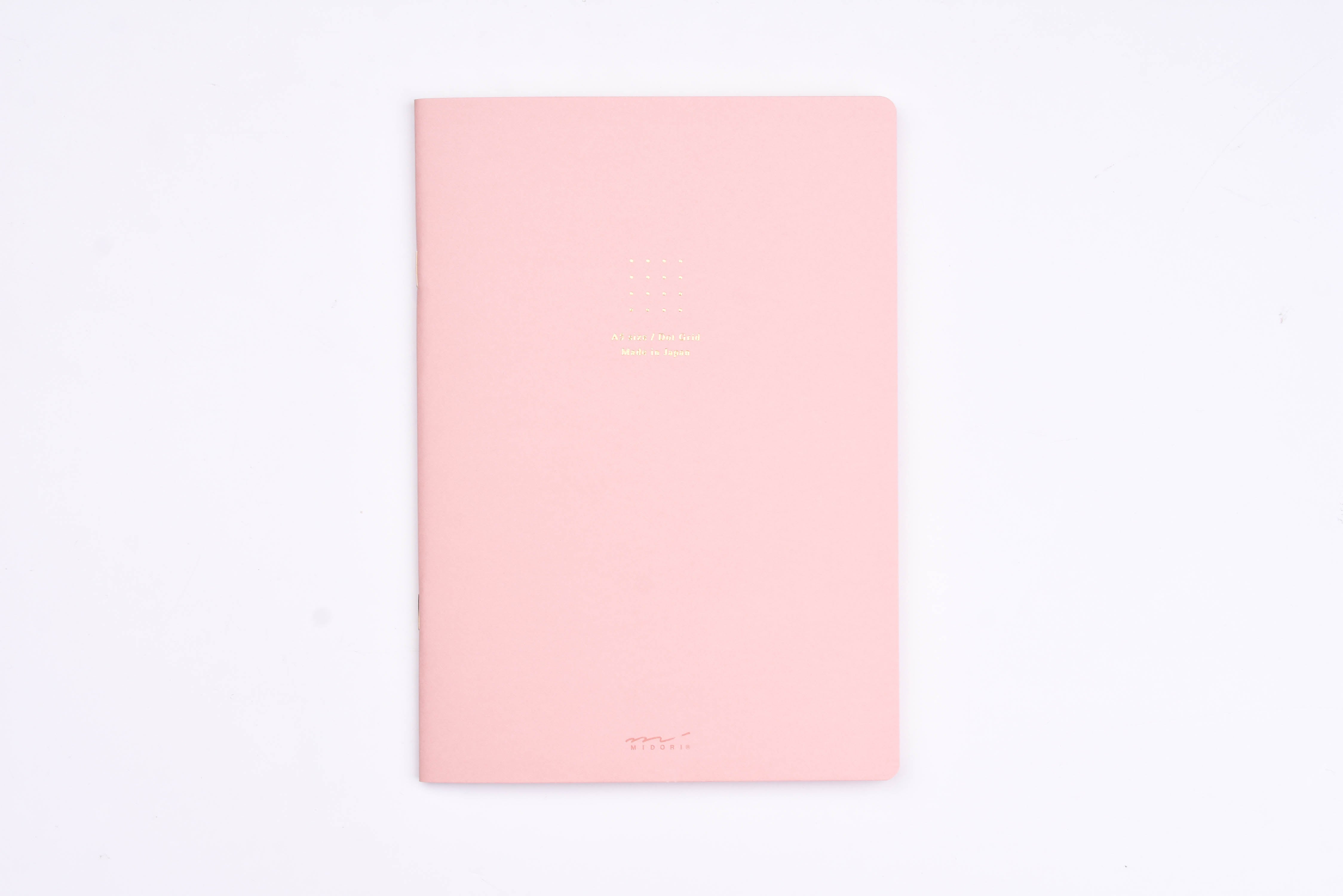 Midori Notebook Soft Color - A5 - Dot Grid - Pink