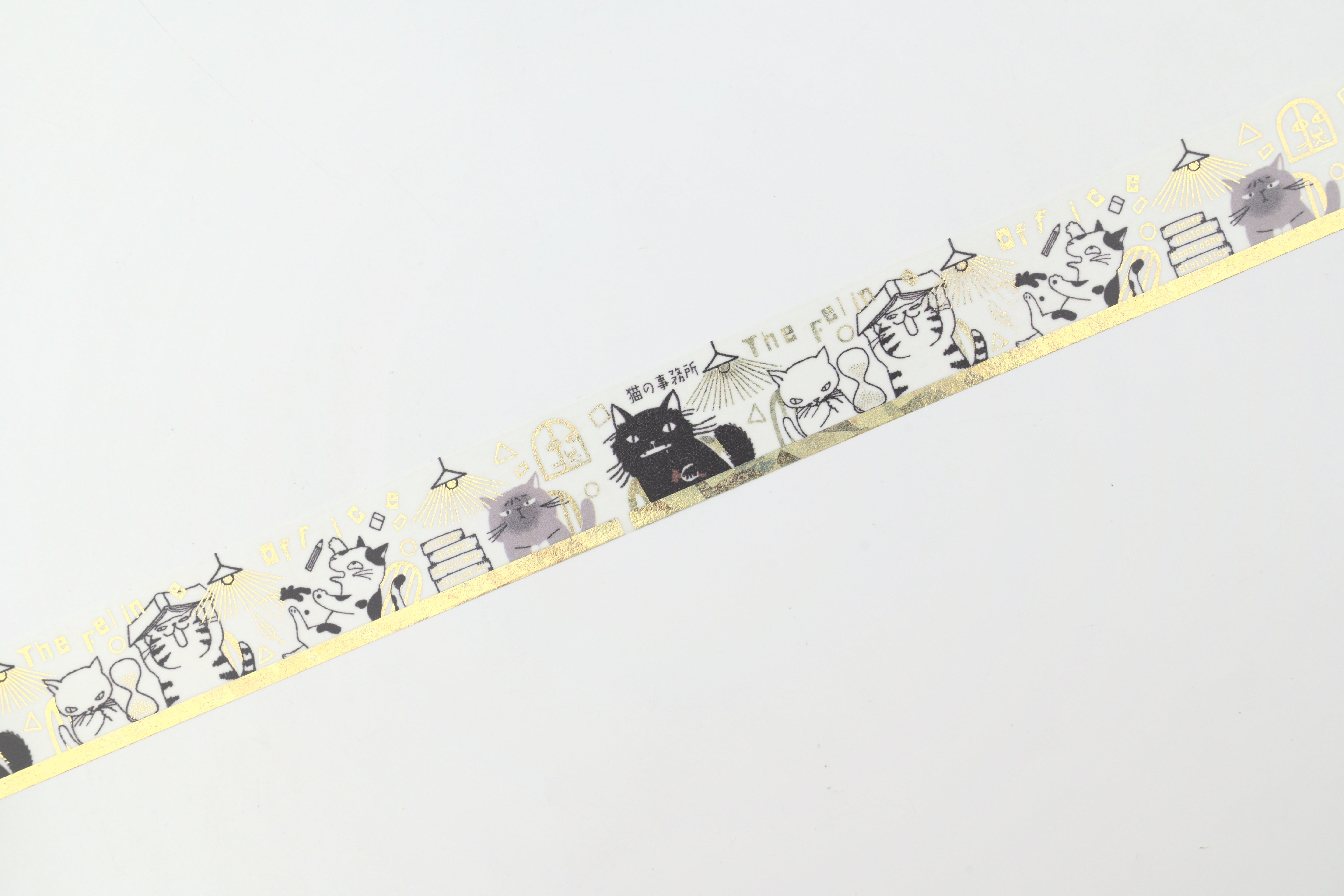 SEAL-DO Washi Tape - Shinzi Katoh - Cat Office II - 27mm