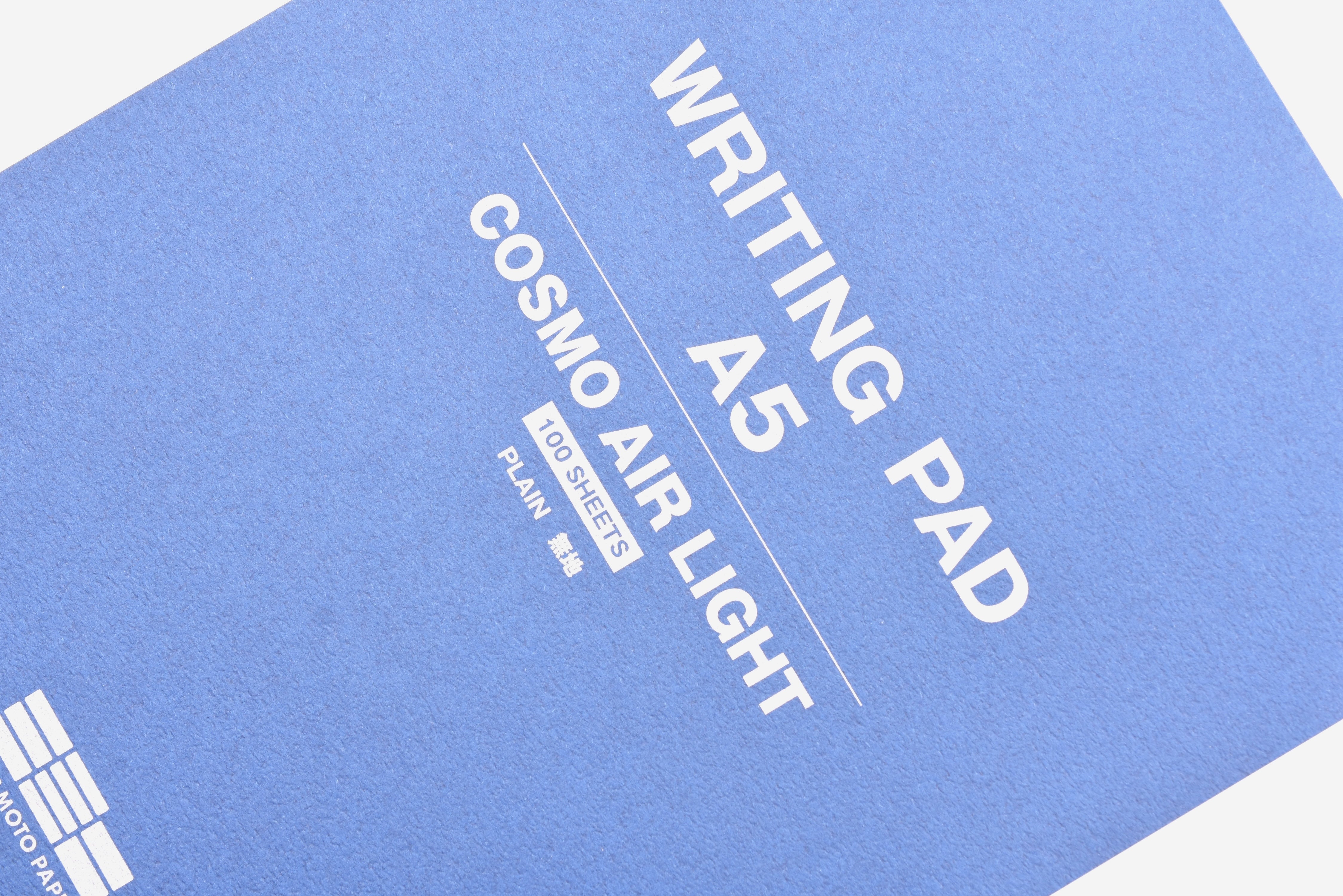 Yamamoto Paper Writing Pad - Cosmo Air Light - A5 - Plain