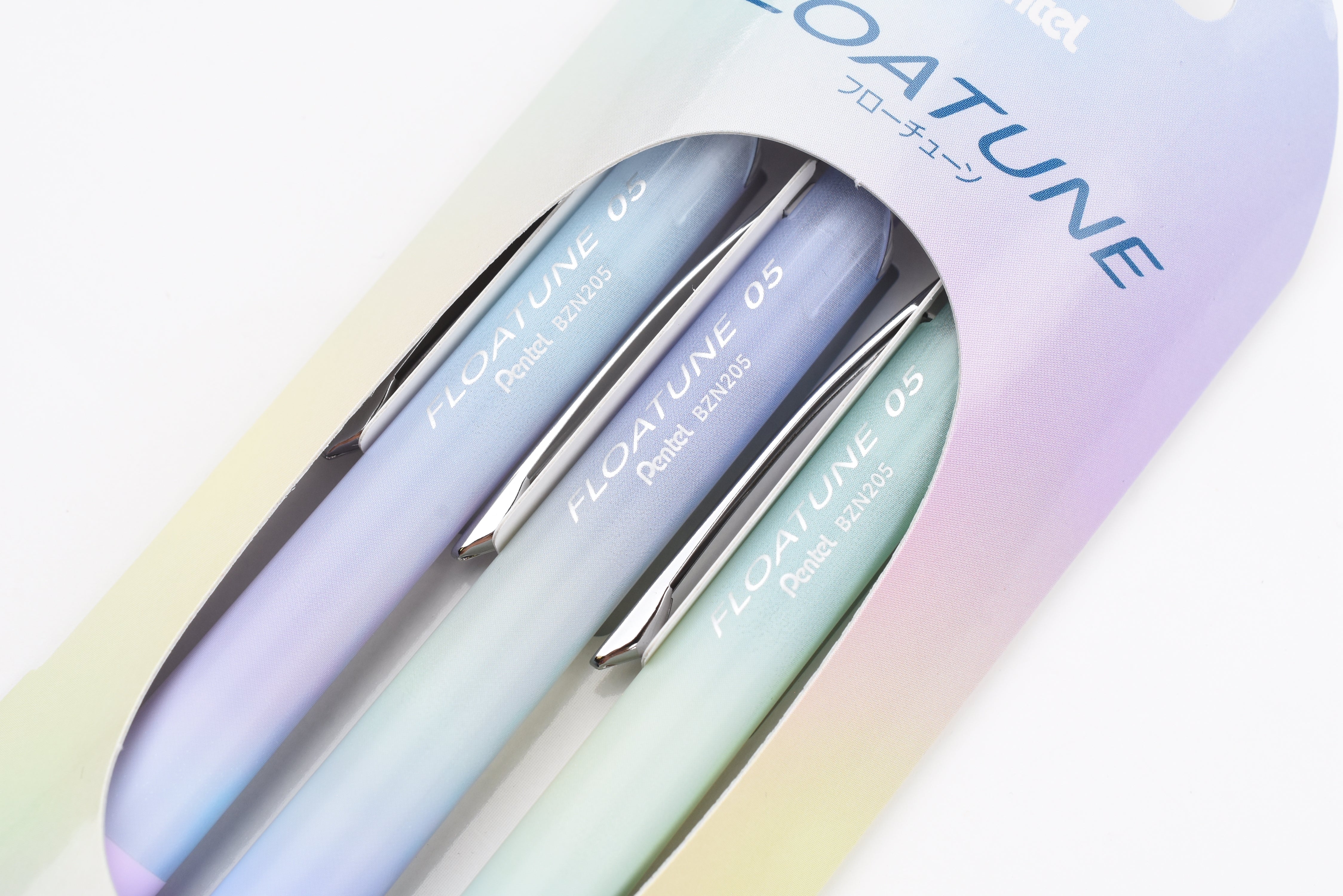 Pentel Floatune Ballpoint Pen - Fresh Airy Set - Limited Edition - 0.5mm - Set of 3