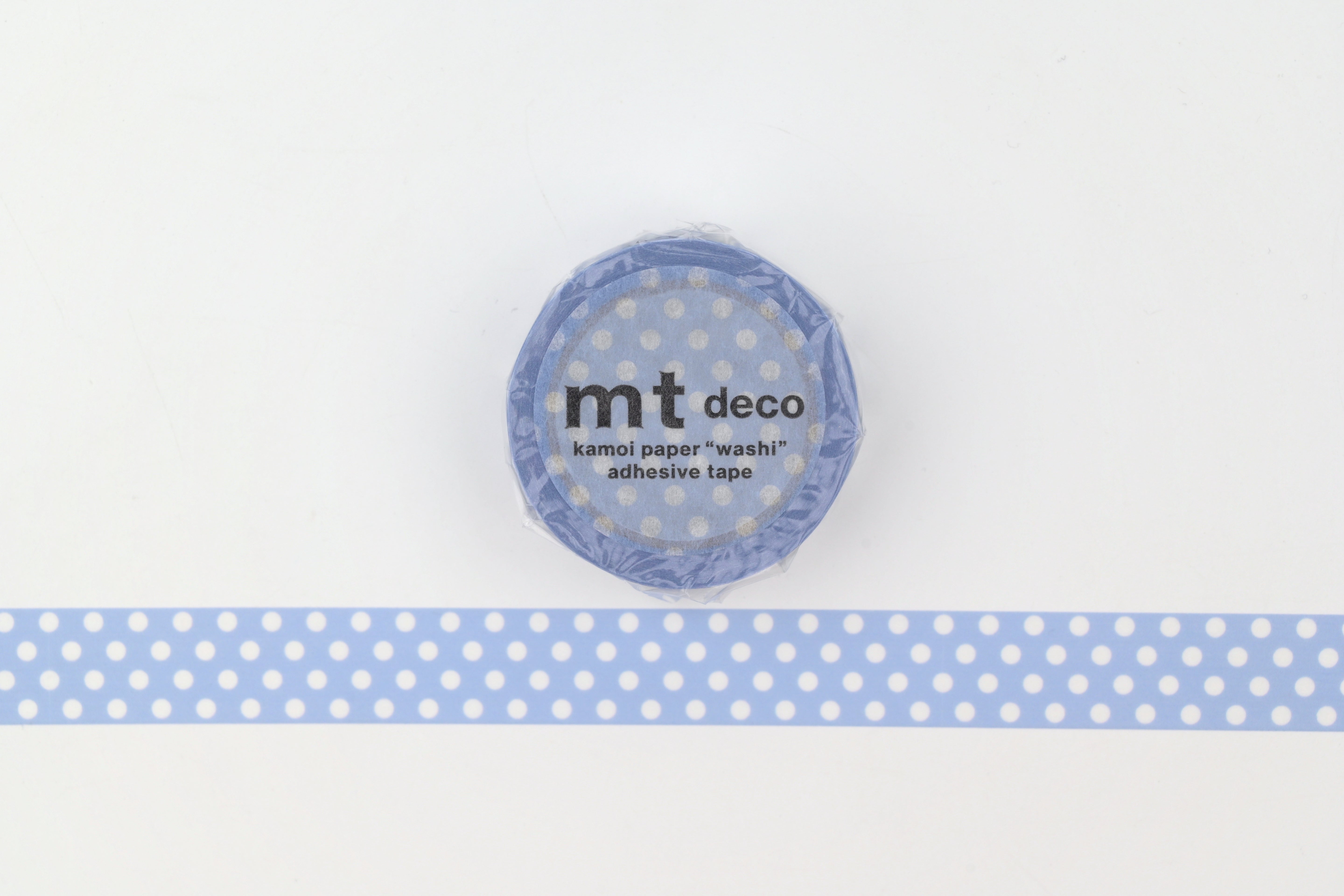 mt Washi Tape - Deco - Dot Light Blue Purple