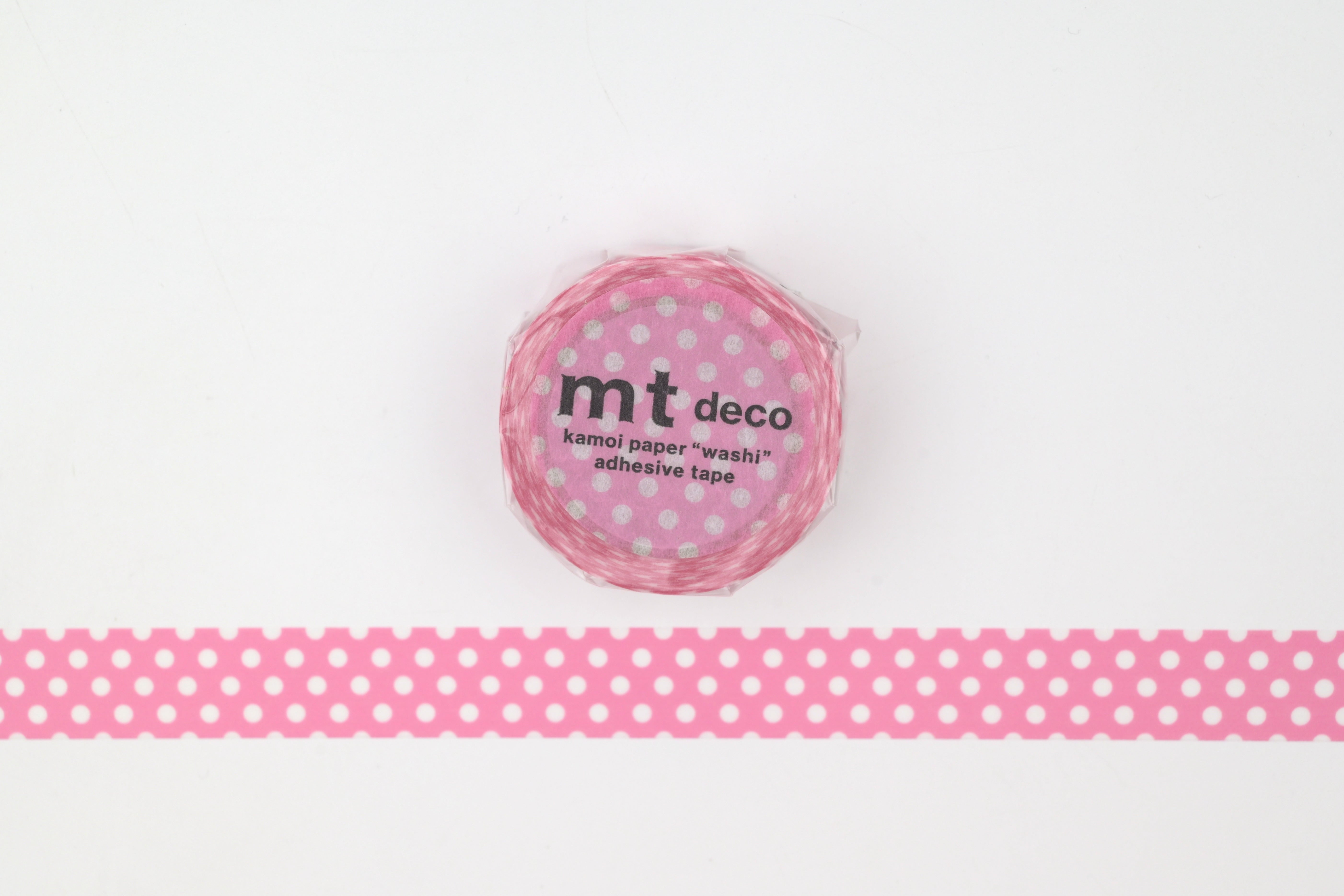 mt Washi Tape - Deco - Dot Aurora Pink