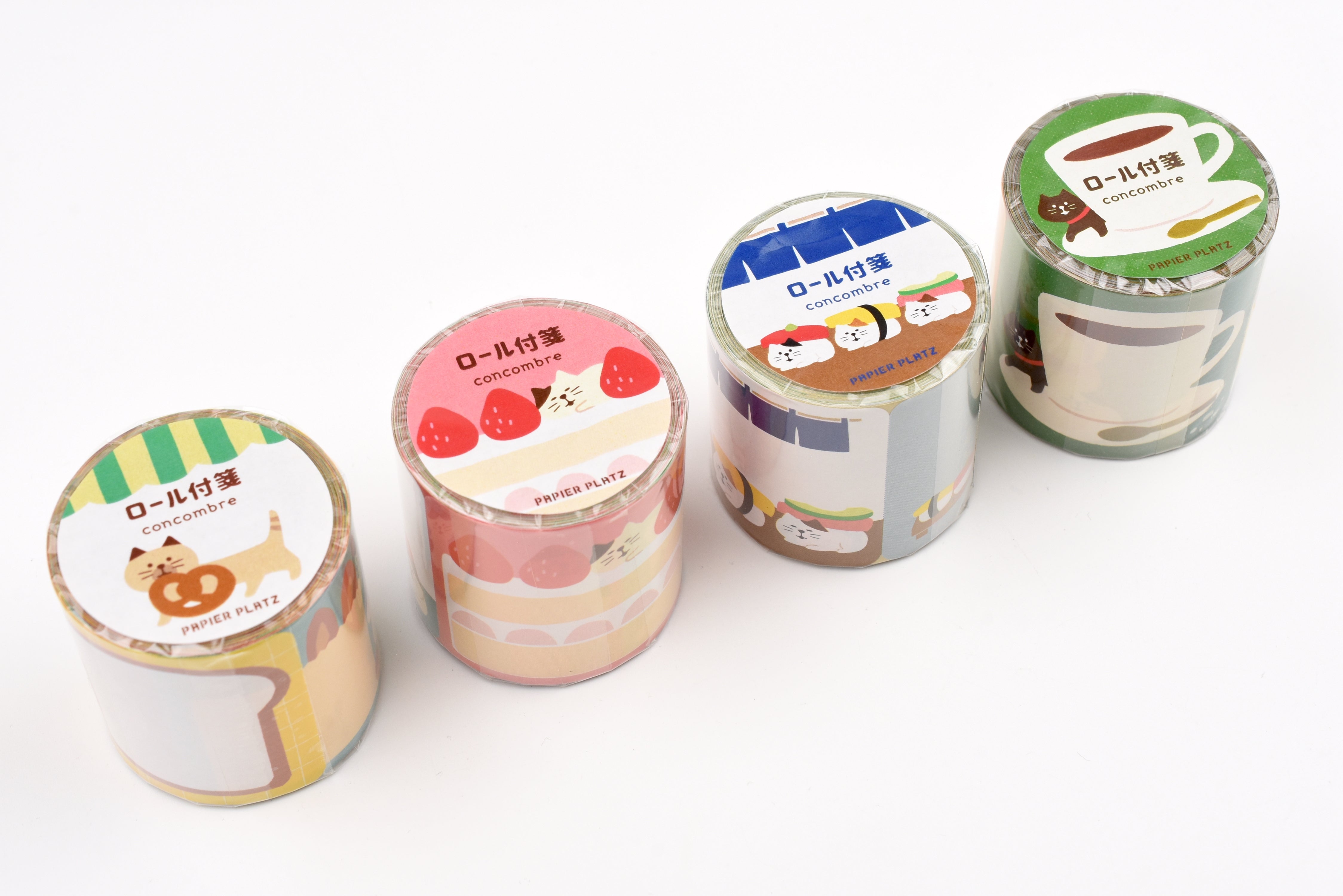 Papier Platz  x Decole Roll Sticky Notes - Concombre