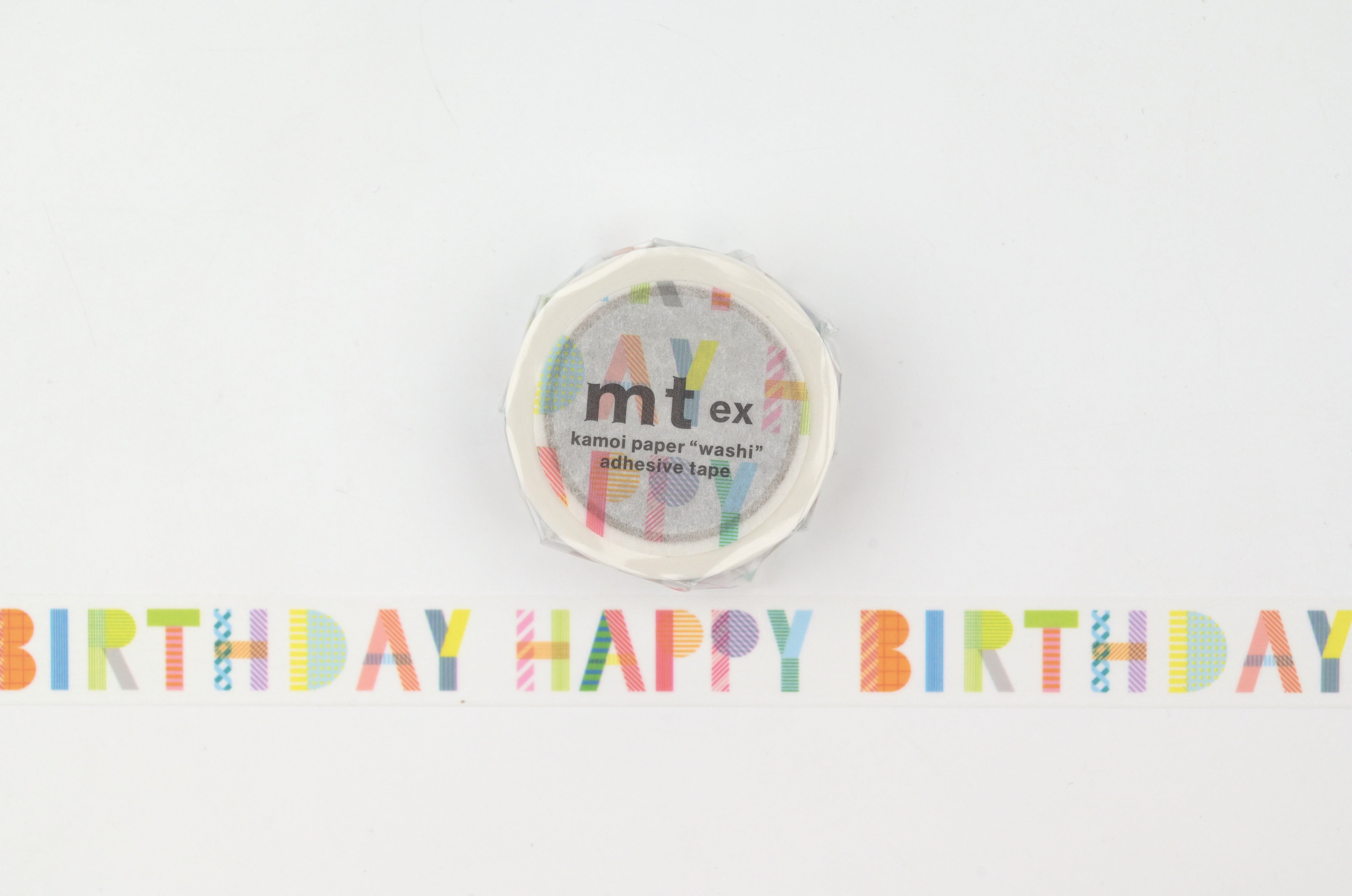 mt Washi Tape - ex - Happy Birthday