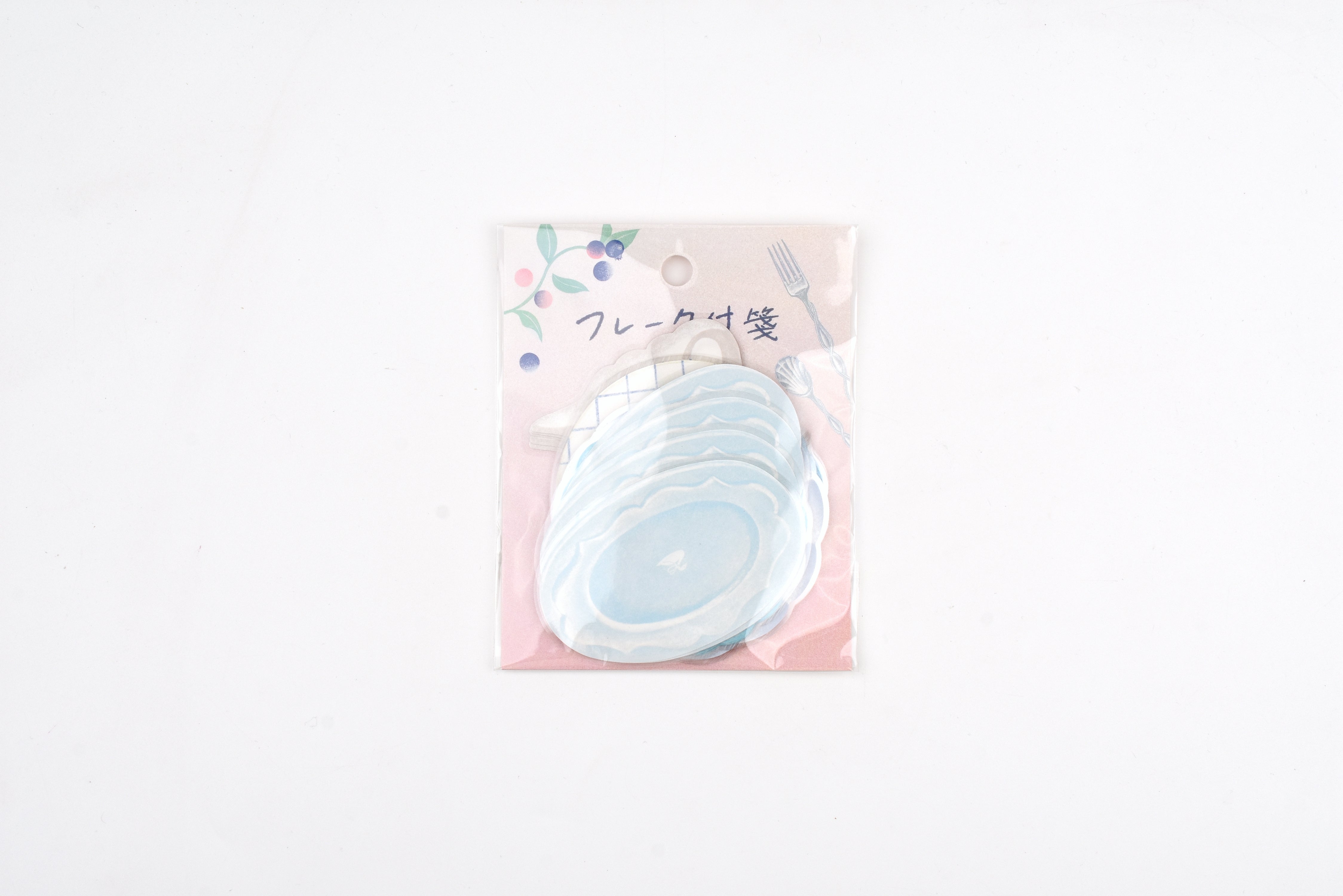 Papier Platz x A La Caldo Flake Sticky Notes - Swan Afternoon Tea