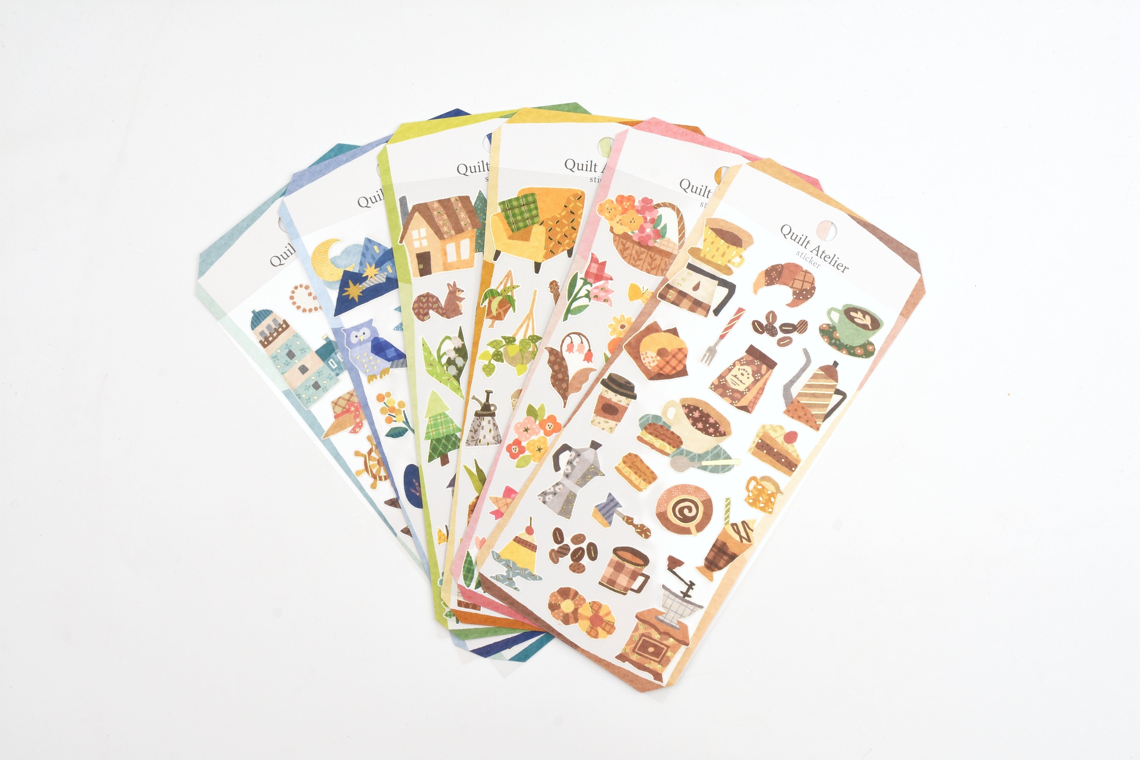 Mind Wave Sticker Sheet - Quilt Atelier
