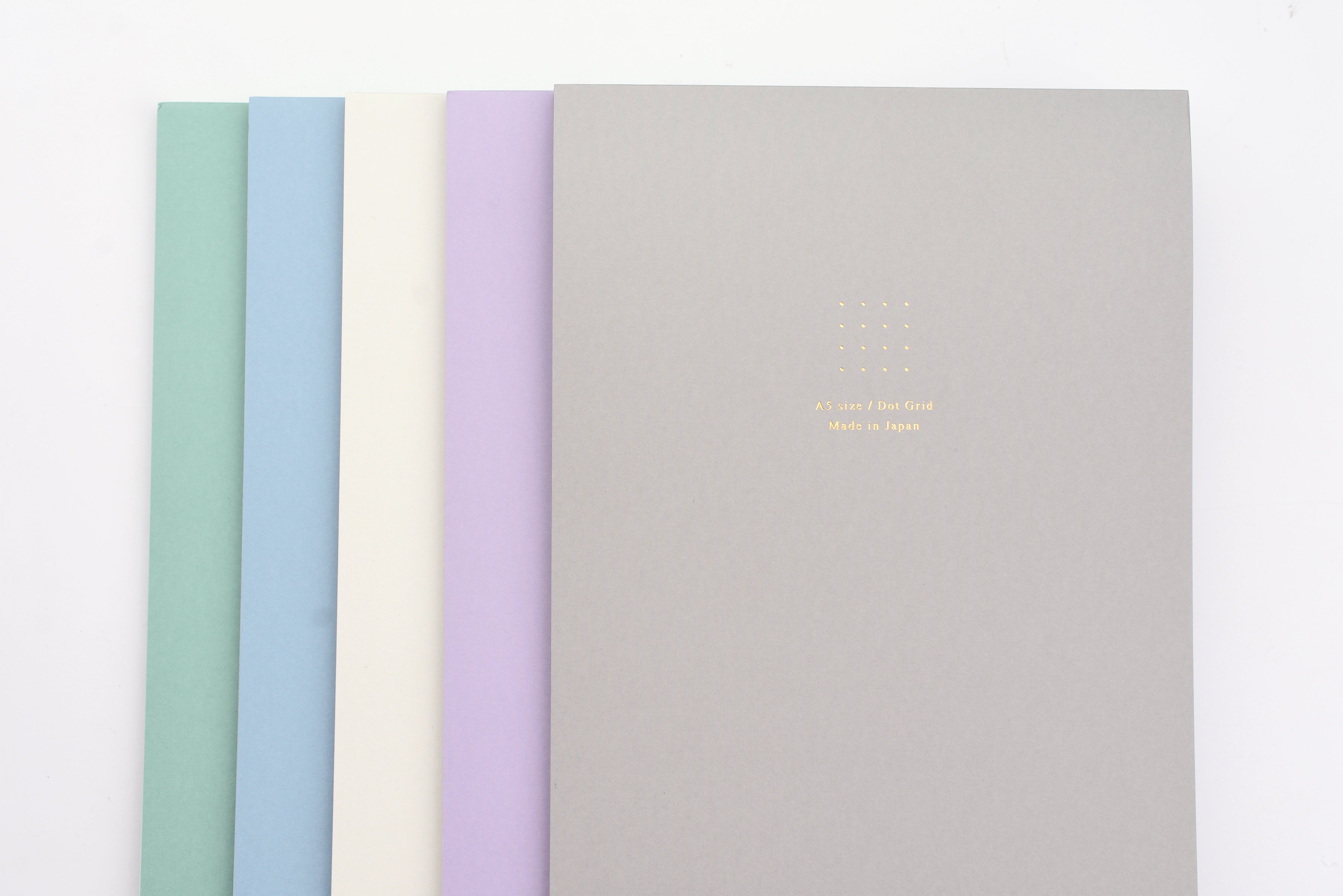 Midori Paper Pad Soft Color - A5 - Dot Grid - Grey