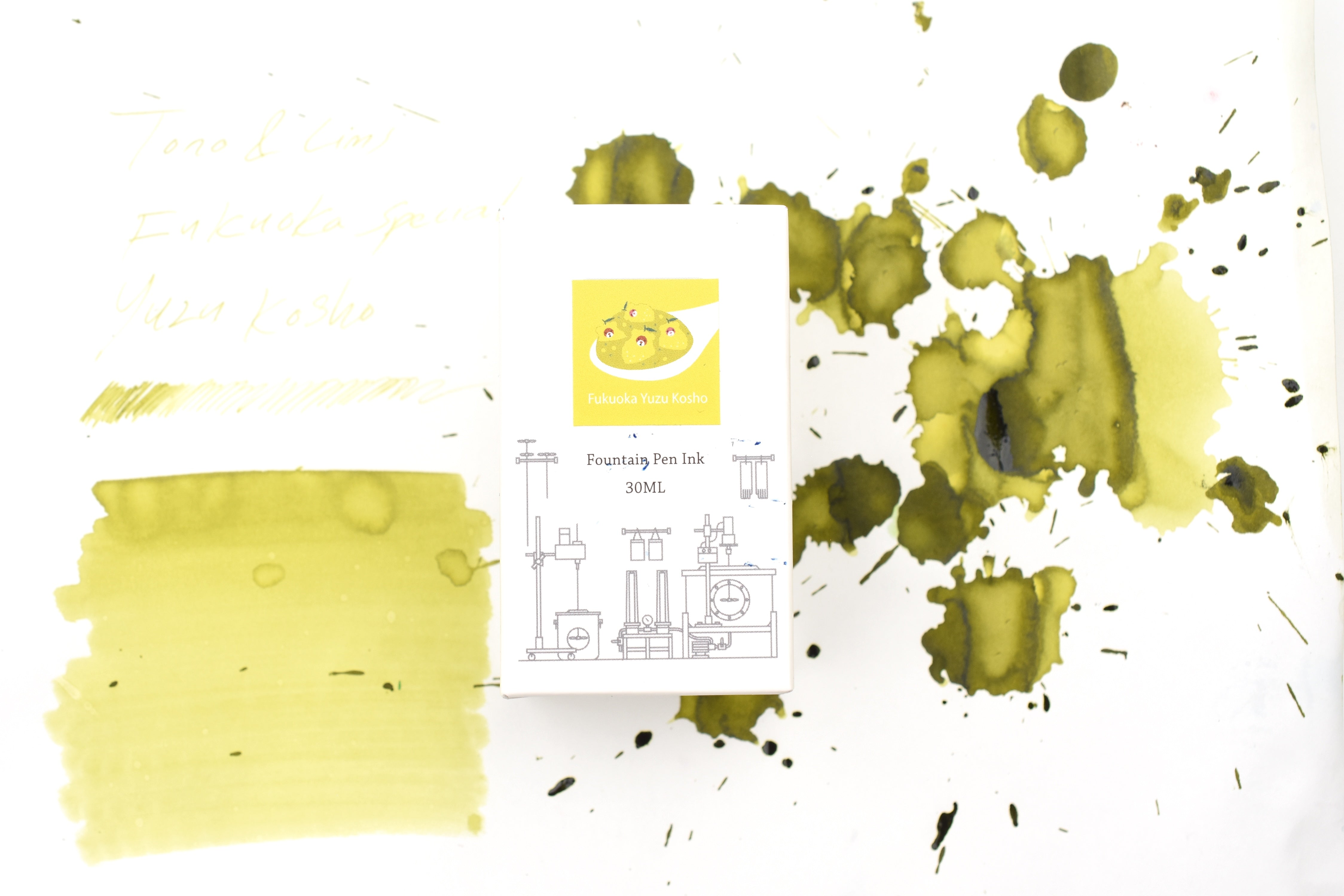 Tono & Lims Ink Bottle - Fukuoka Special 2023 - Yuzu Kosho - 30m