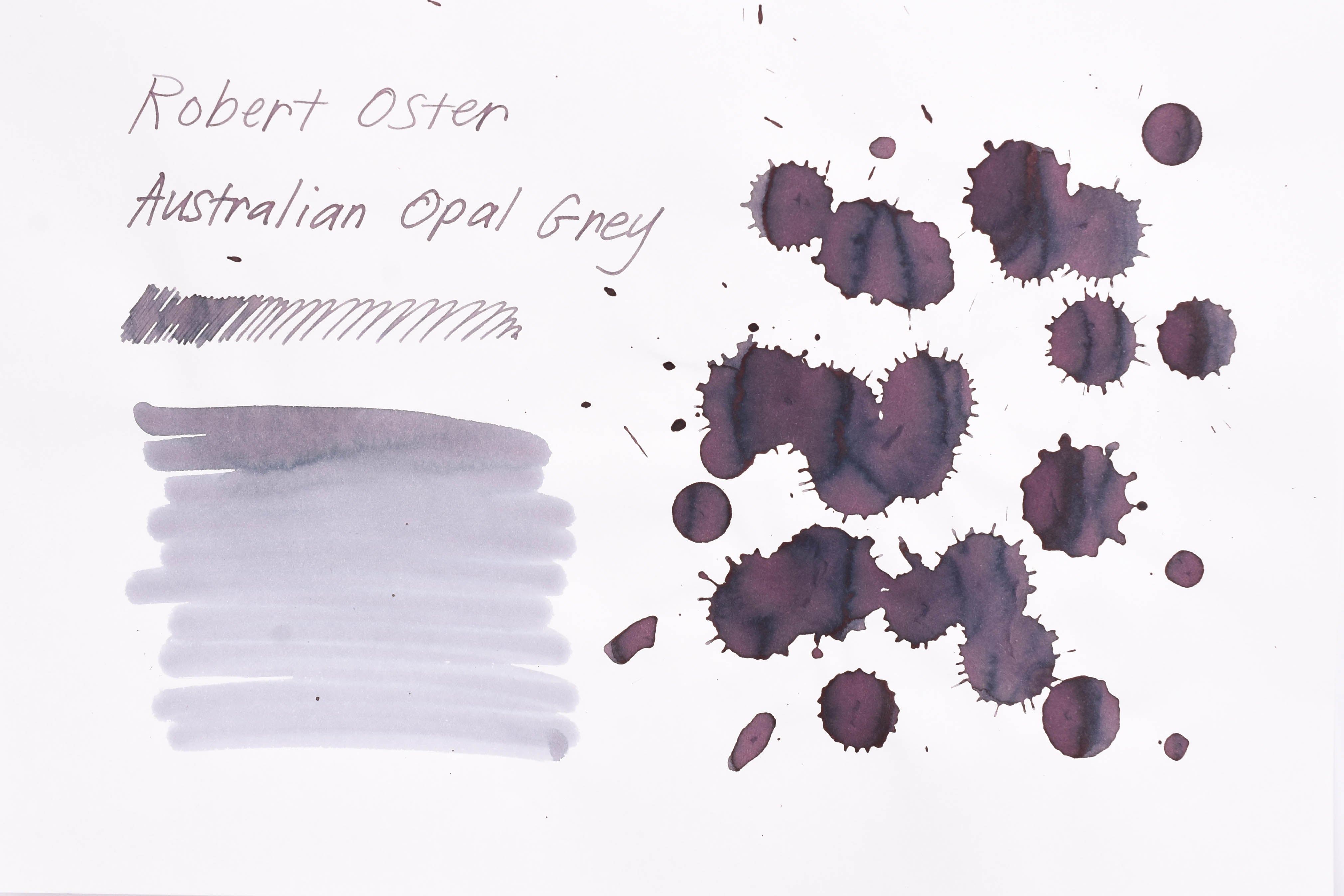Robert Oster Signature Ink - Australian Opal Grey - 50ml