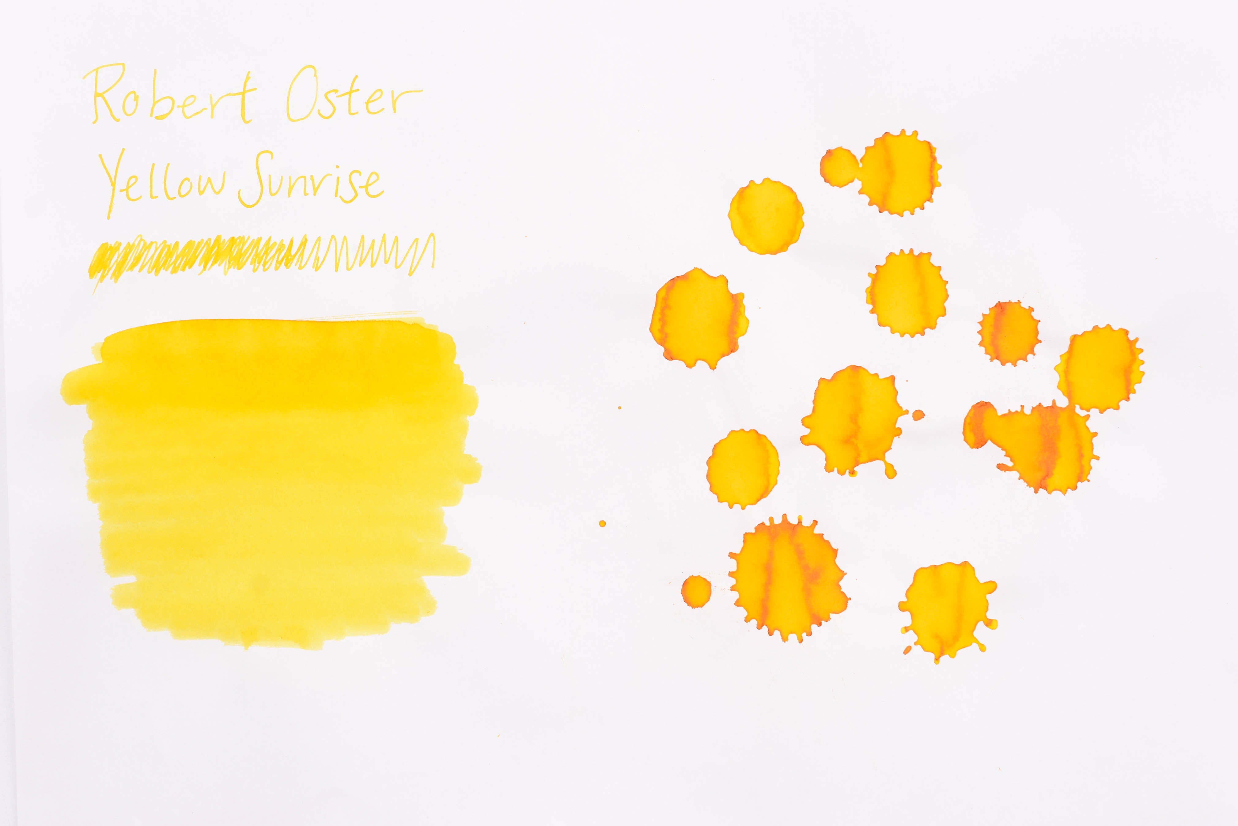 Robert Oster Signature Ink - Yellow Sunrise - 50ml