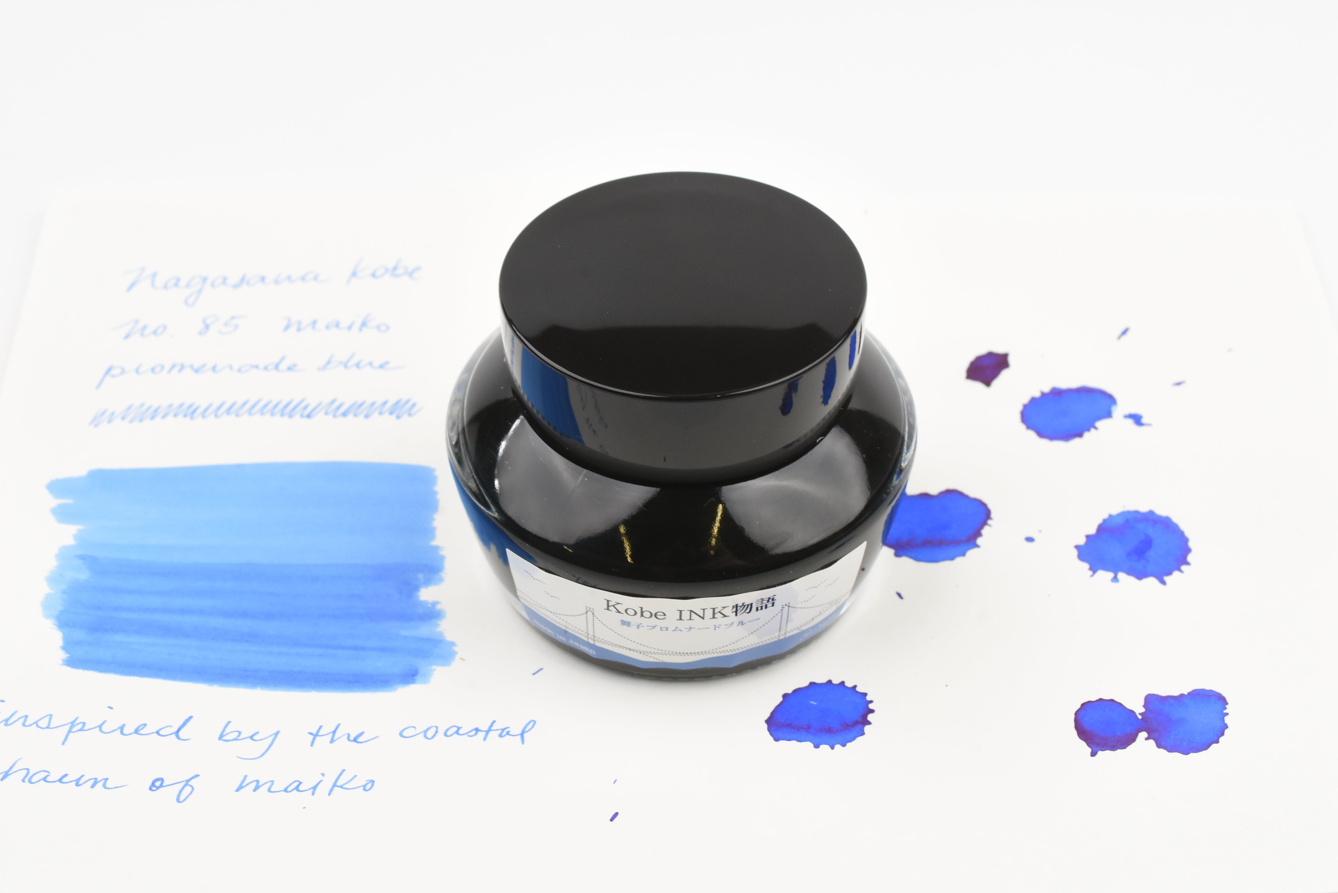Nagasawa Kobe Ink No.85 Maiko Promenade-blue