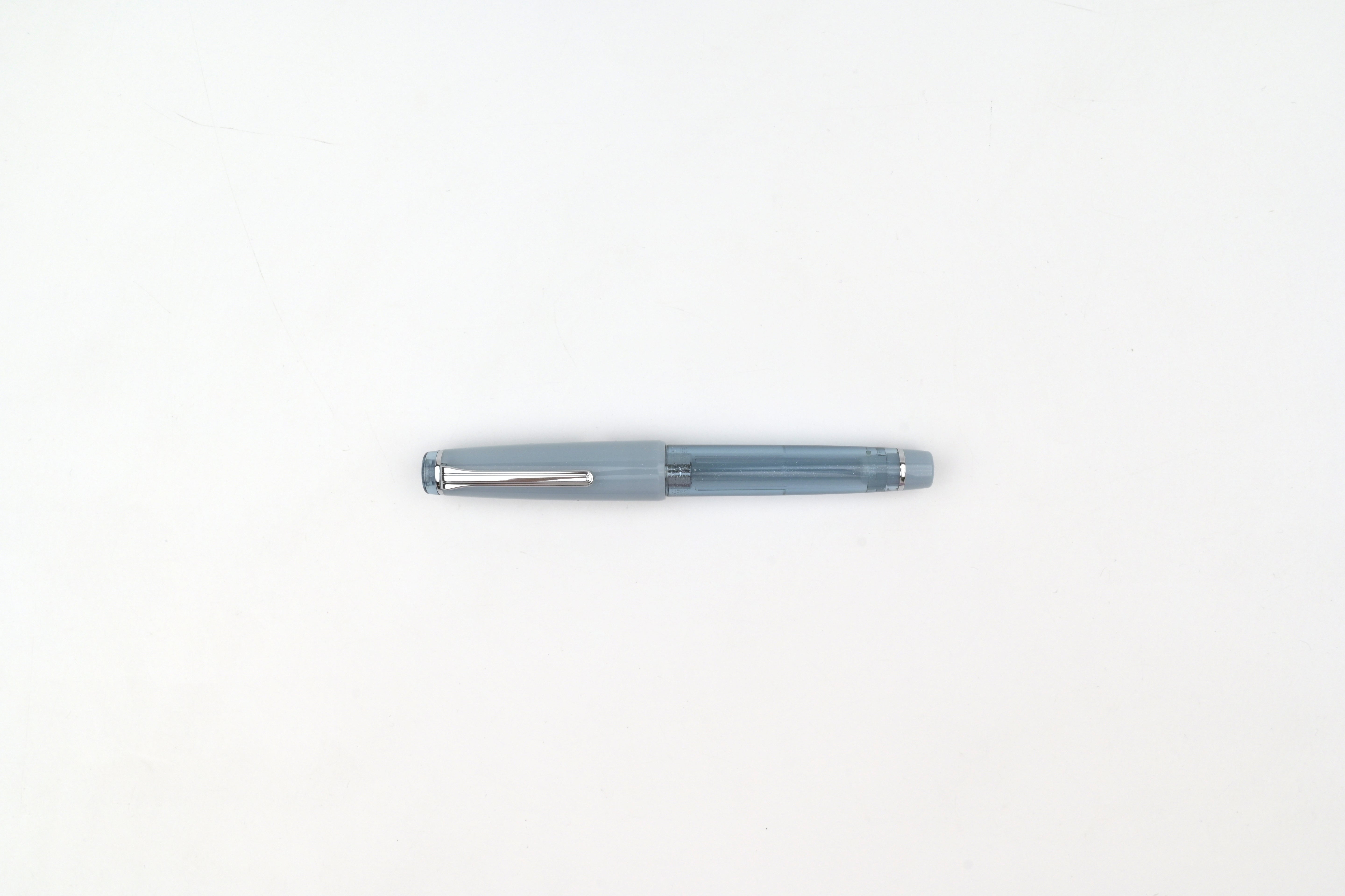 Nagasawa Original Fountain Pen - Chaska Blue Silver - Limited Edition
