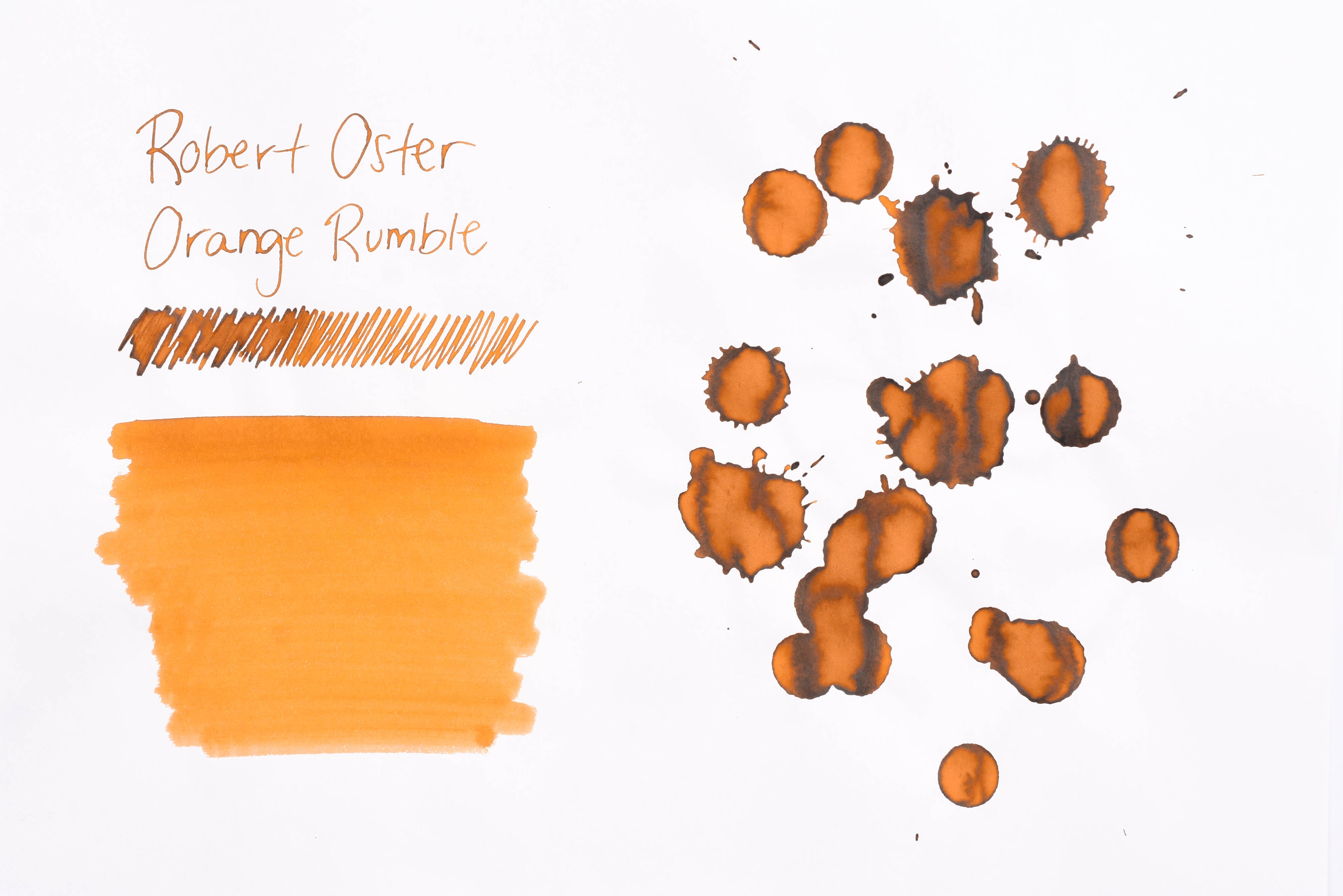 Robert Oster Signature Ink - Orange Rumble - 50ml