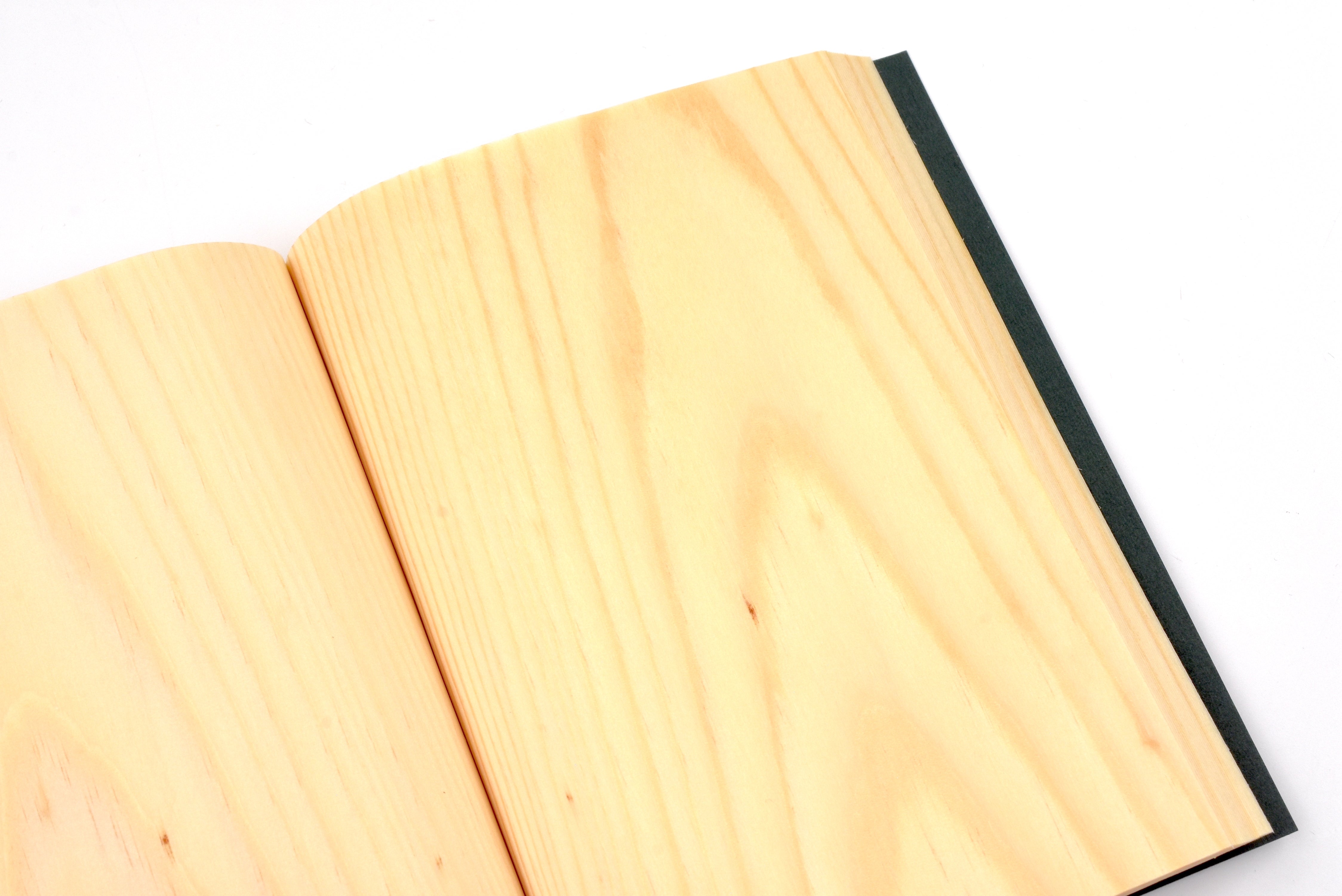 Yamatowa Forest Goods Shikibun Red Pine Wood Notebook - A6