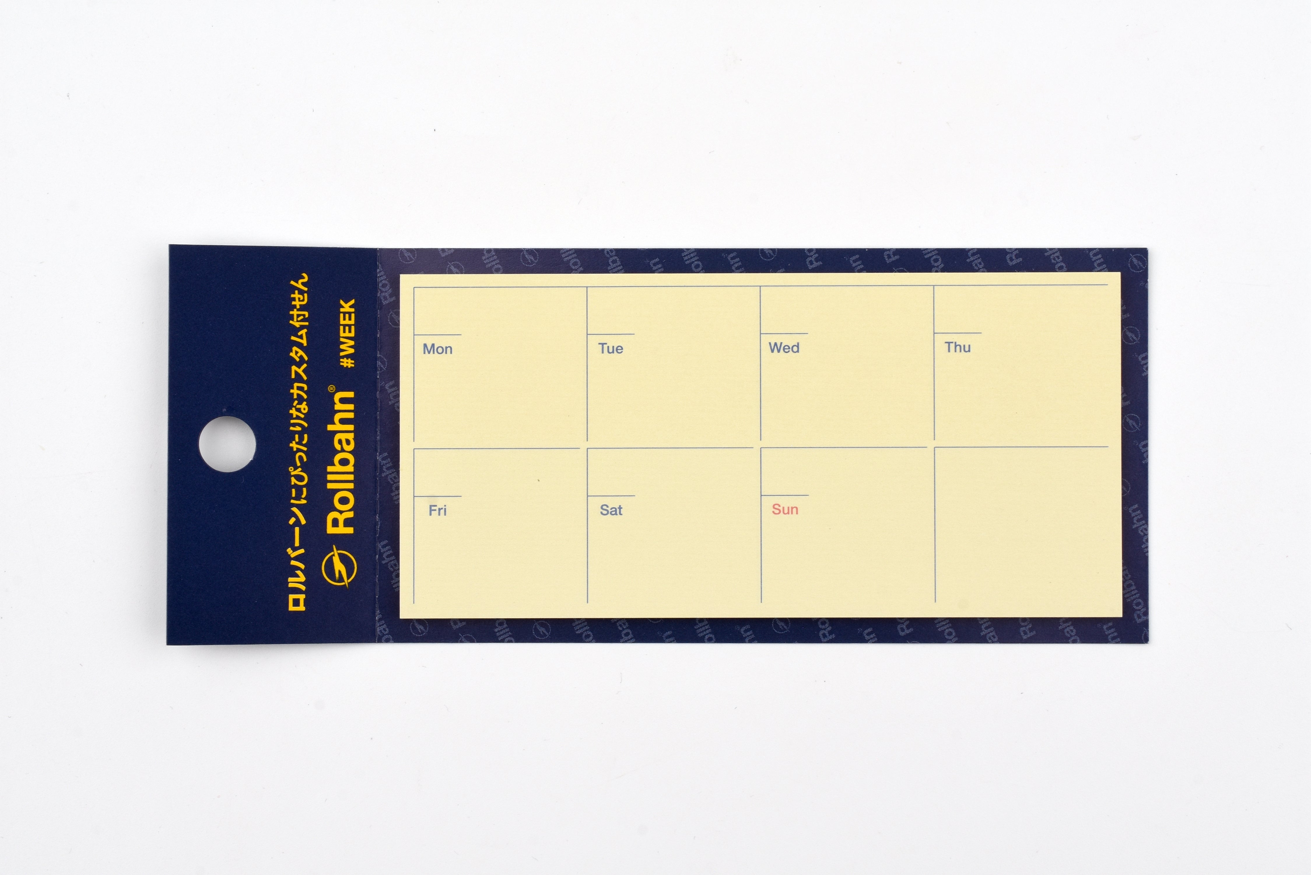 Delfonics Rollbahn Sticky Memo - Weekly