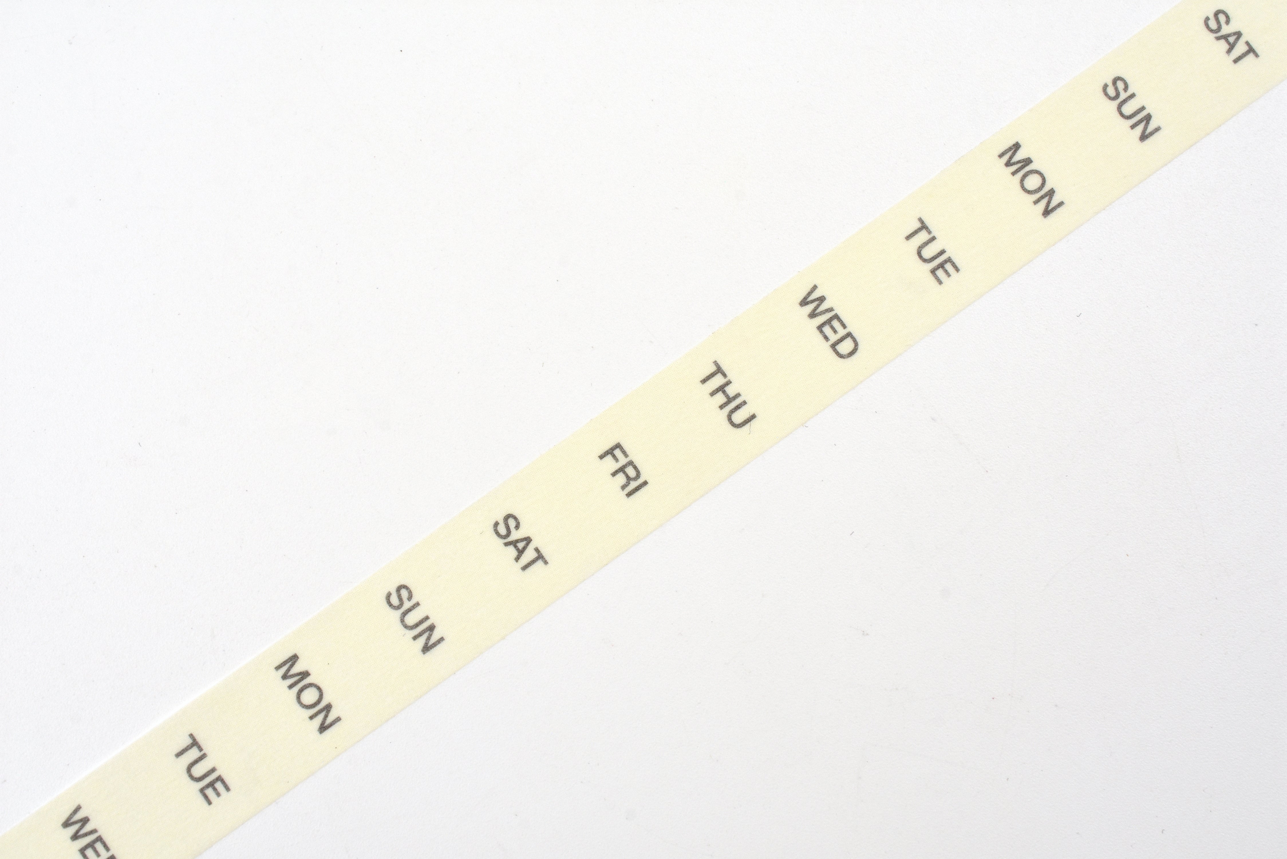 Delfonics Rollbahn Masking Tape - Diary - Days