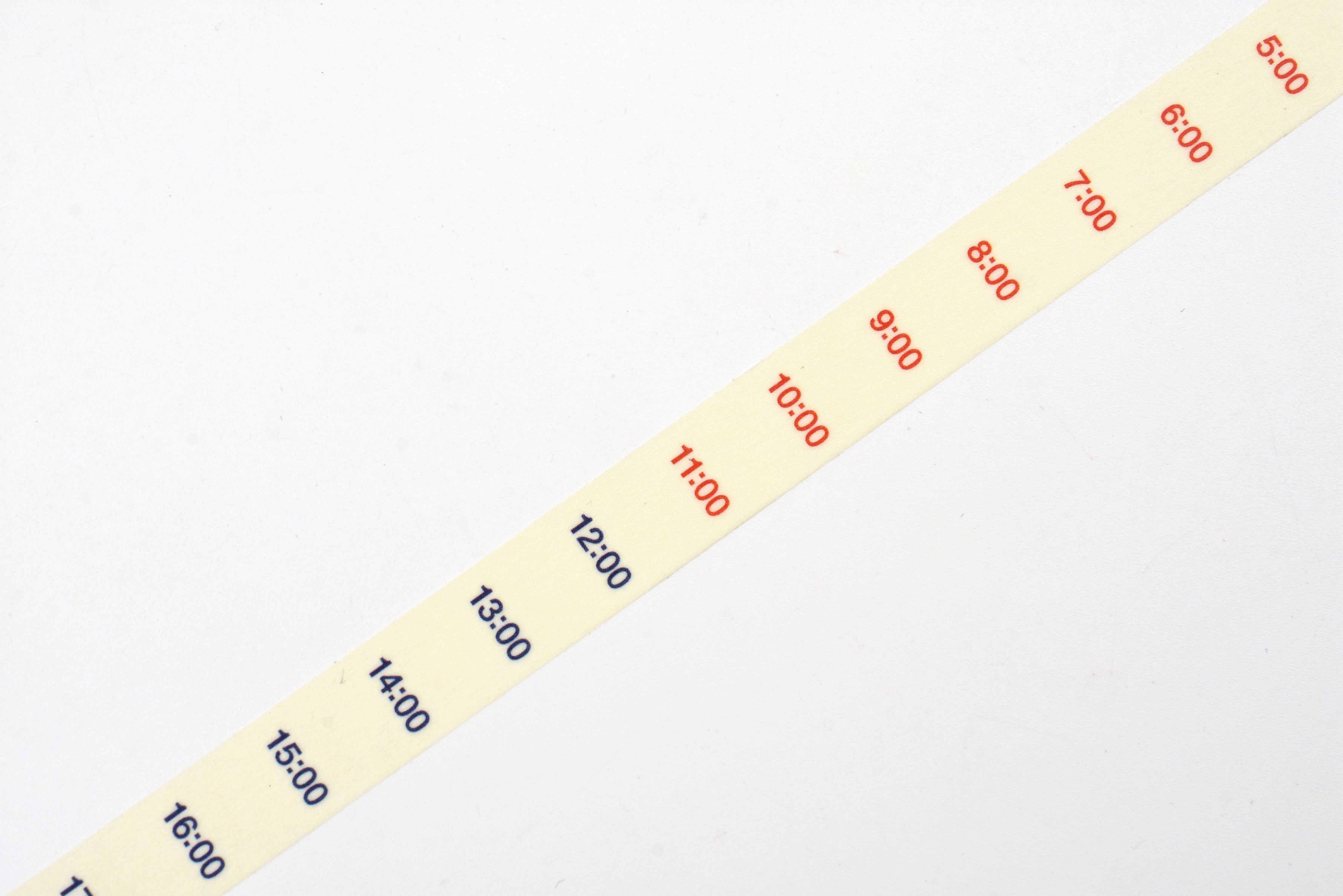 Delfonics Rollbahn Masking Tape - Diary - Hours