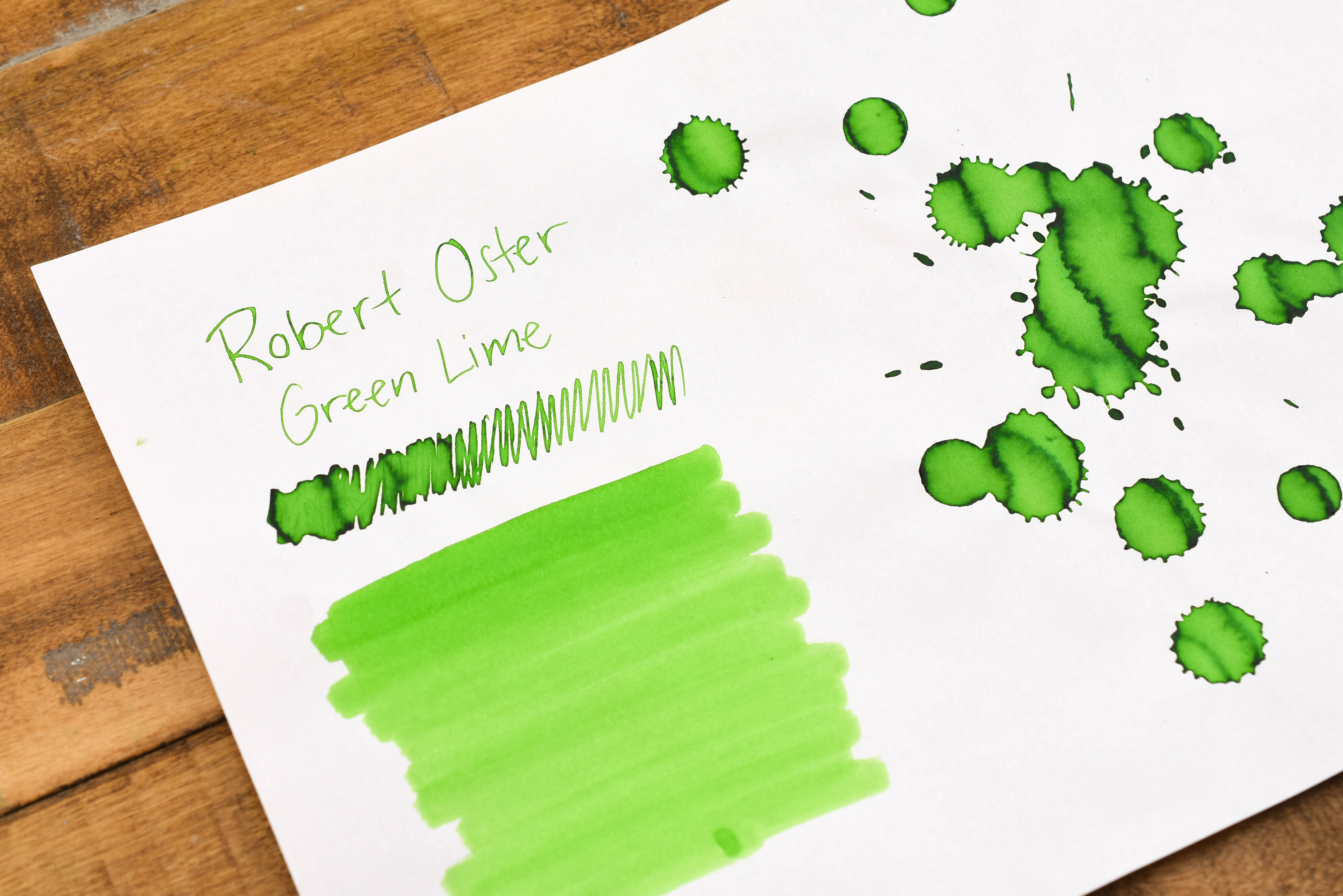 Robert Oster Signature Ink - Green Lime - 50ml