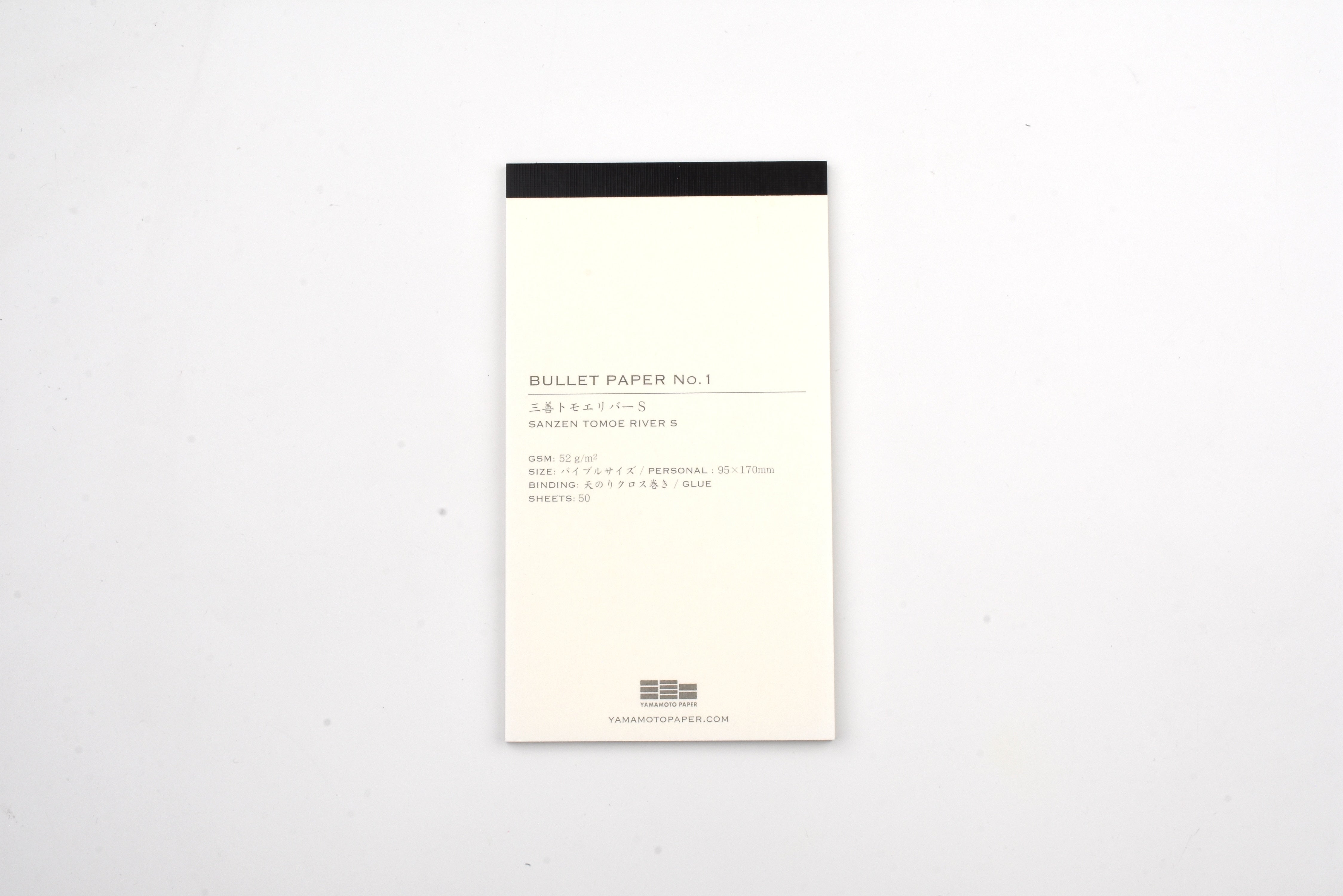 Yamamoto Paper Bullet Jotter Refill - Bullet Paper No. 1 Miyoshi Tomoe River