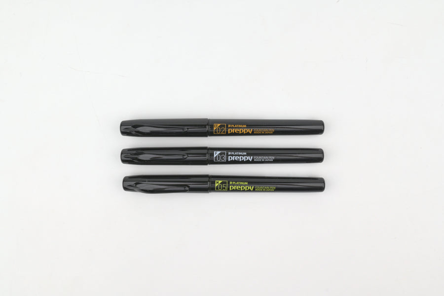 Platinum Preppy Fountain Pen - Black - Limited Edition
