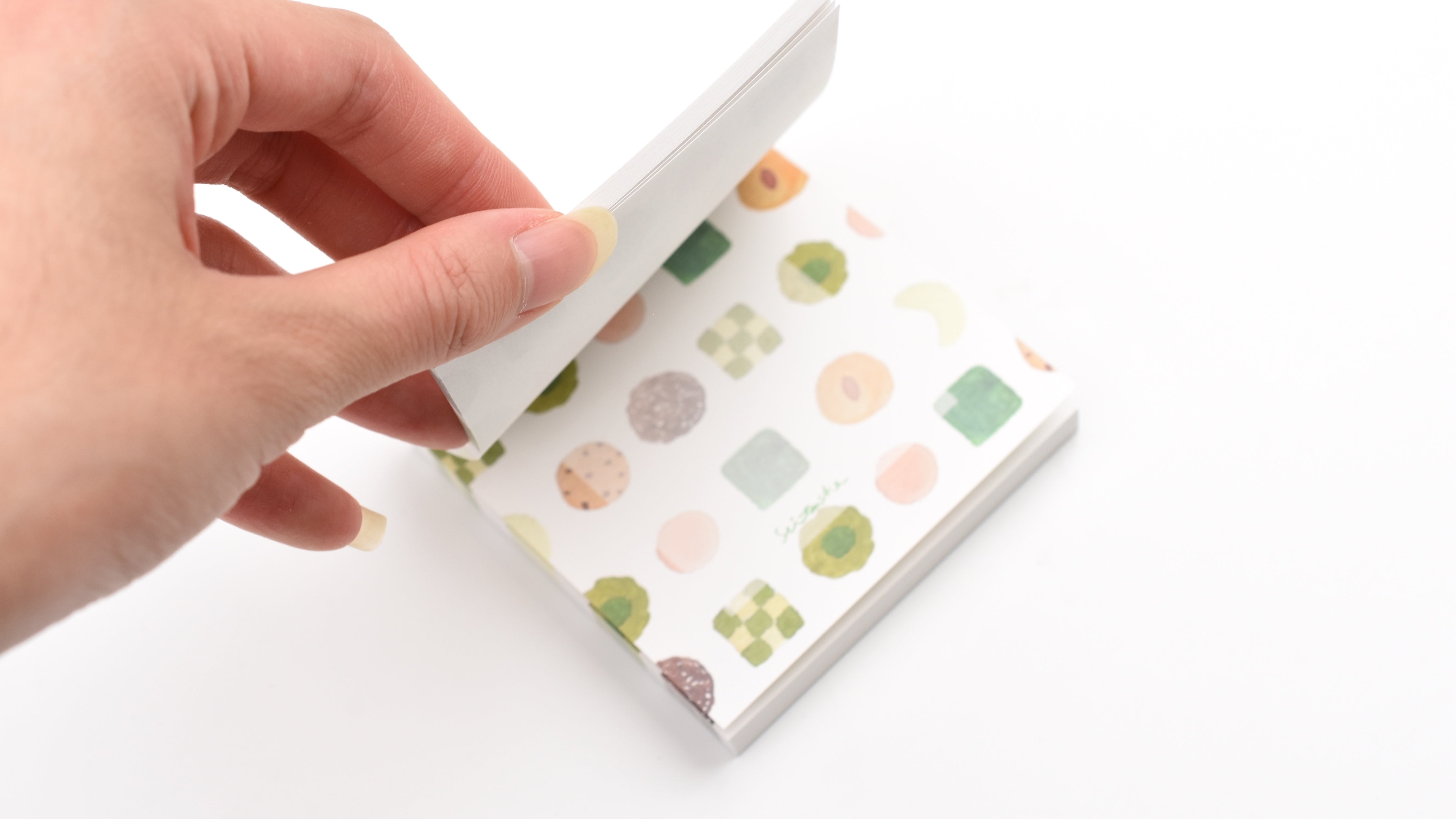 Seitousha Block Memo Pad - Cookie