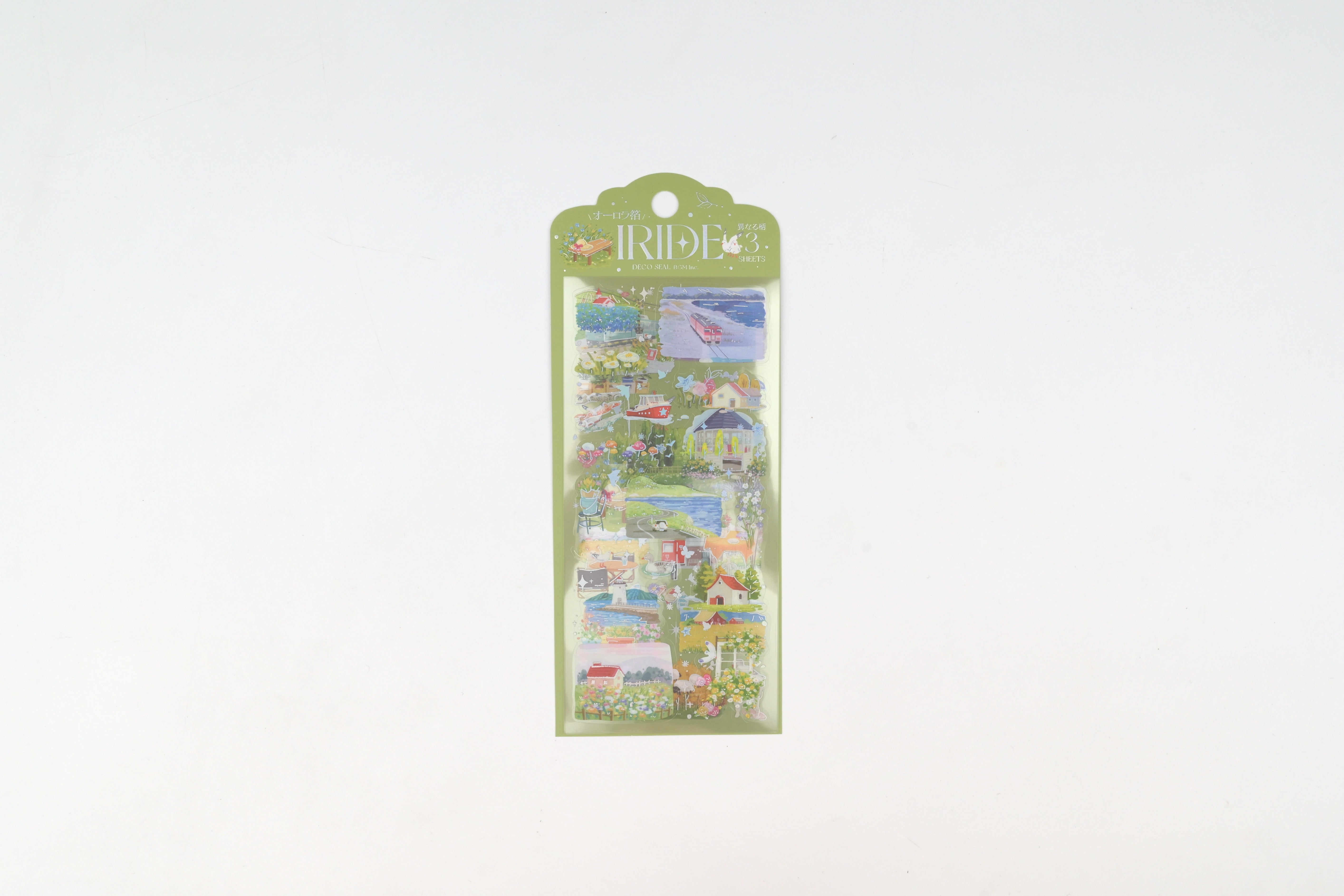 BGM Foil Stamping Iride Sticker Sheets - On a Journey
