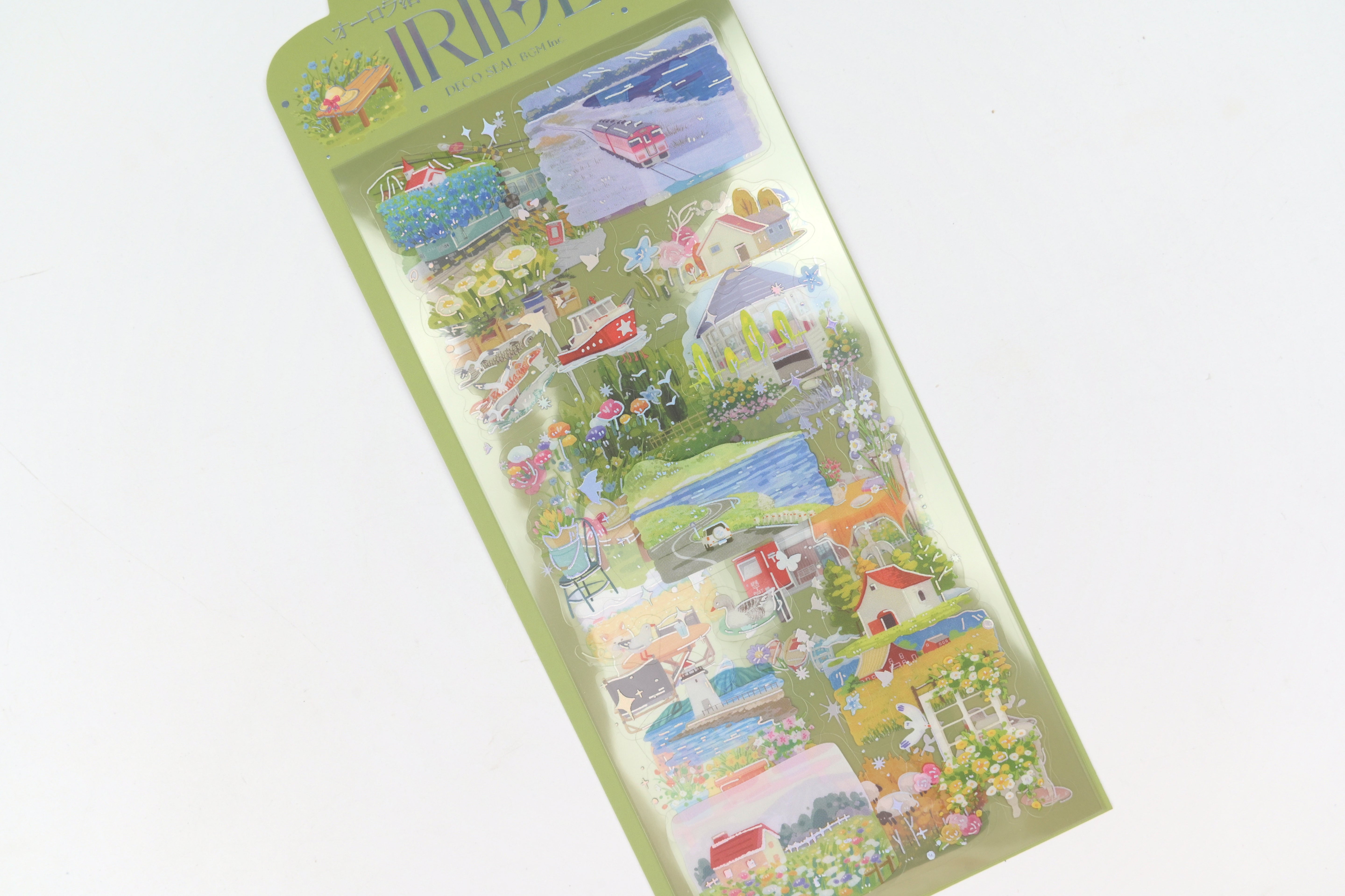 BGM Foil Stamping Iride Sticker Sheets - On a Journey