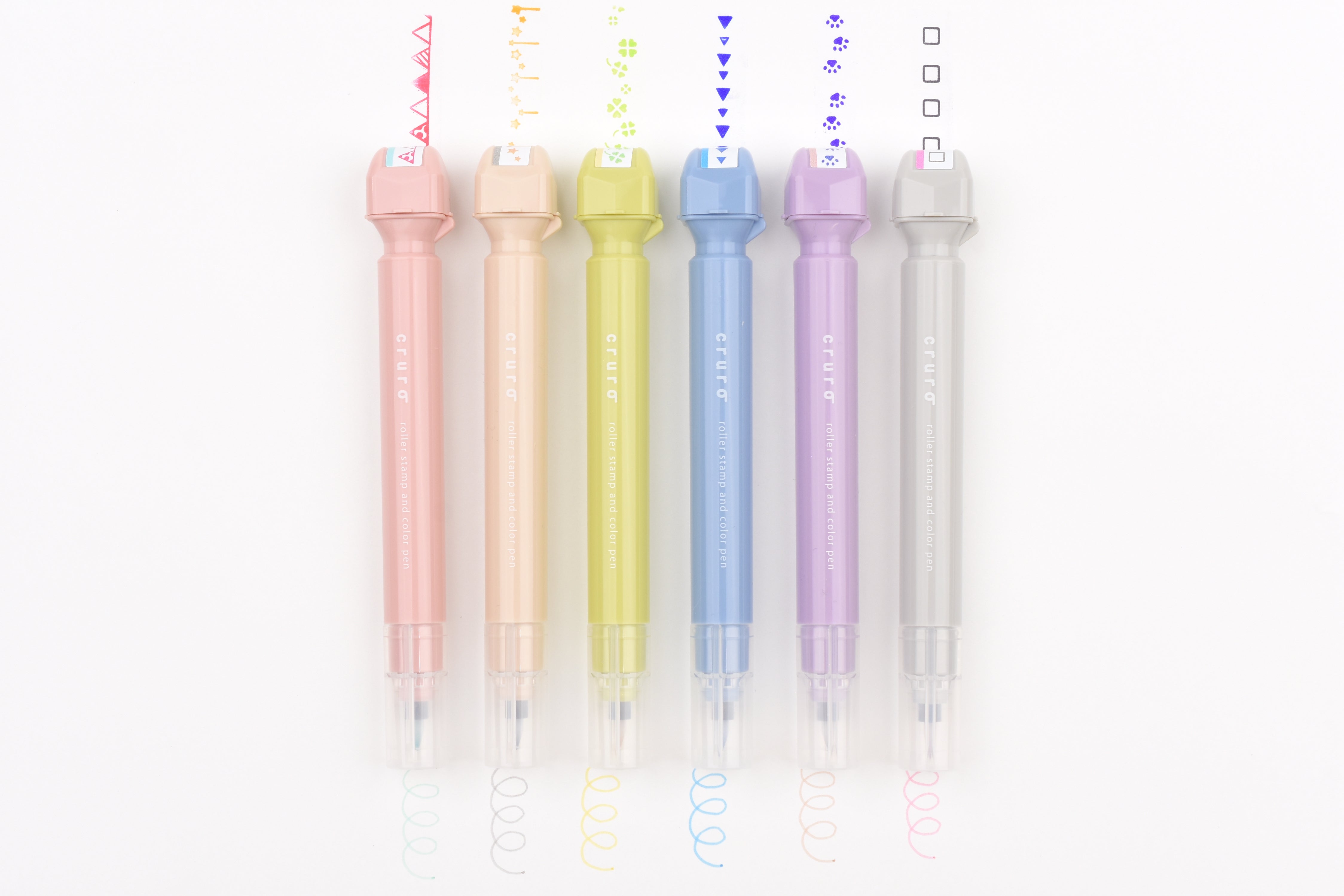 Kutsuwa Roller Stamp + Color Pen - Cruro