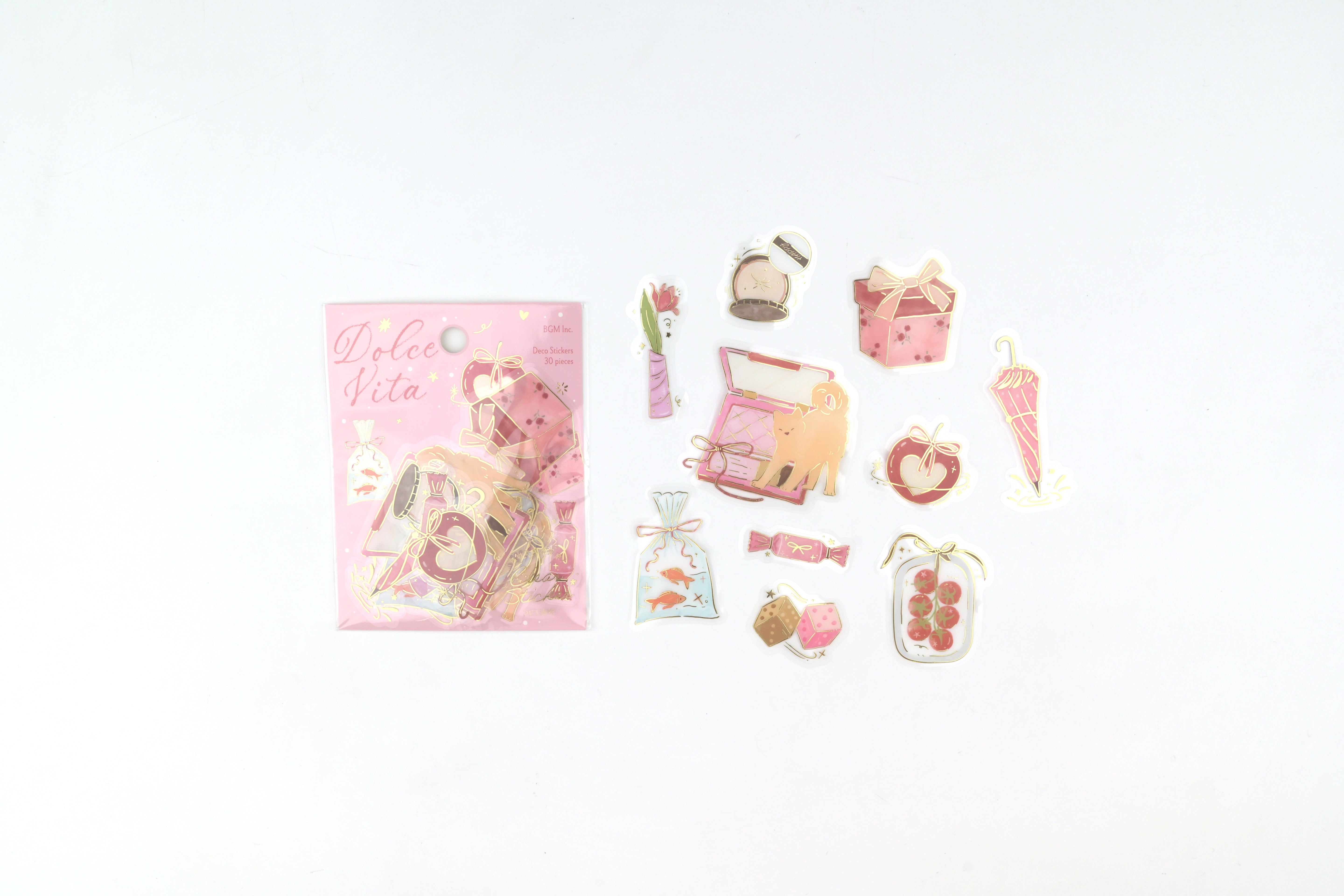 BGM Clear Sticker - Dolce Vita - A Perfect Day for Gifts