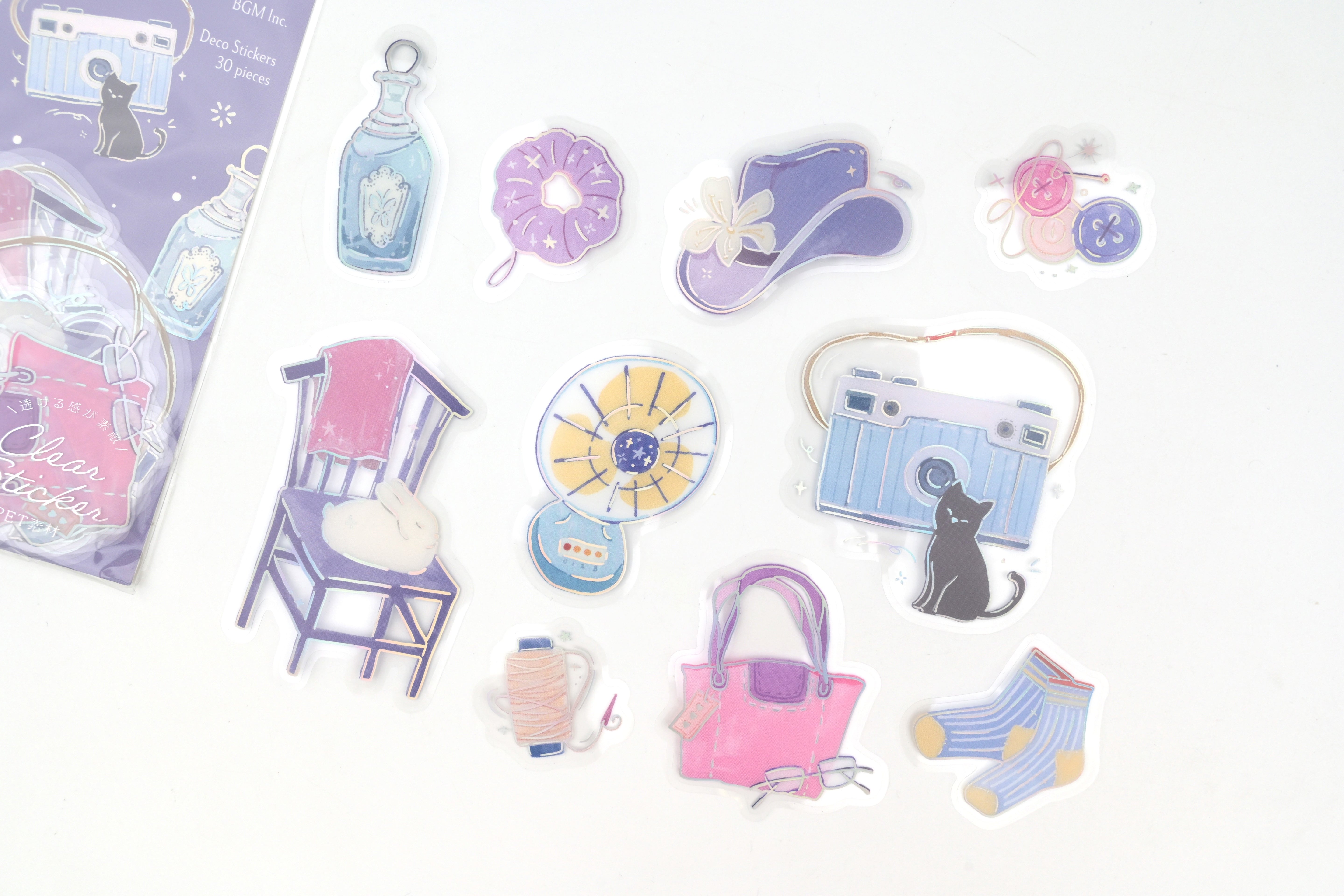 BGM Clear Sticker - Dolce Vita - Pieces of Daily Life
