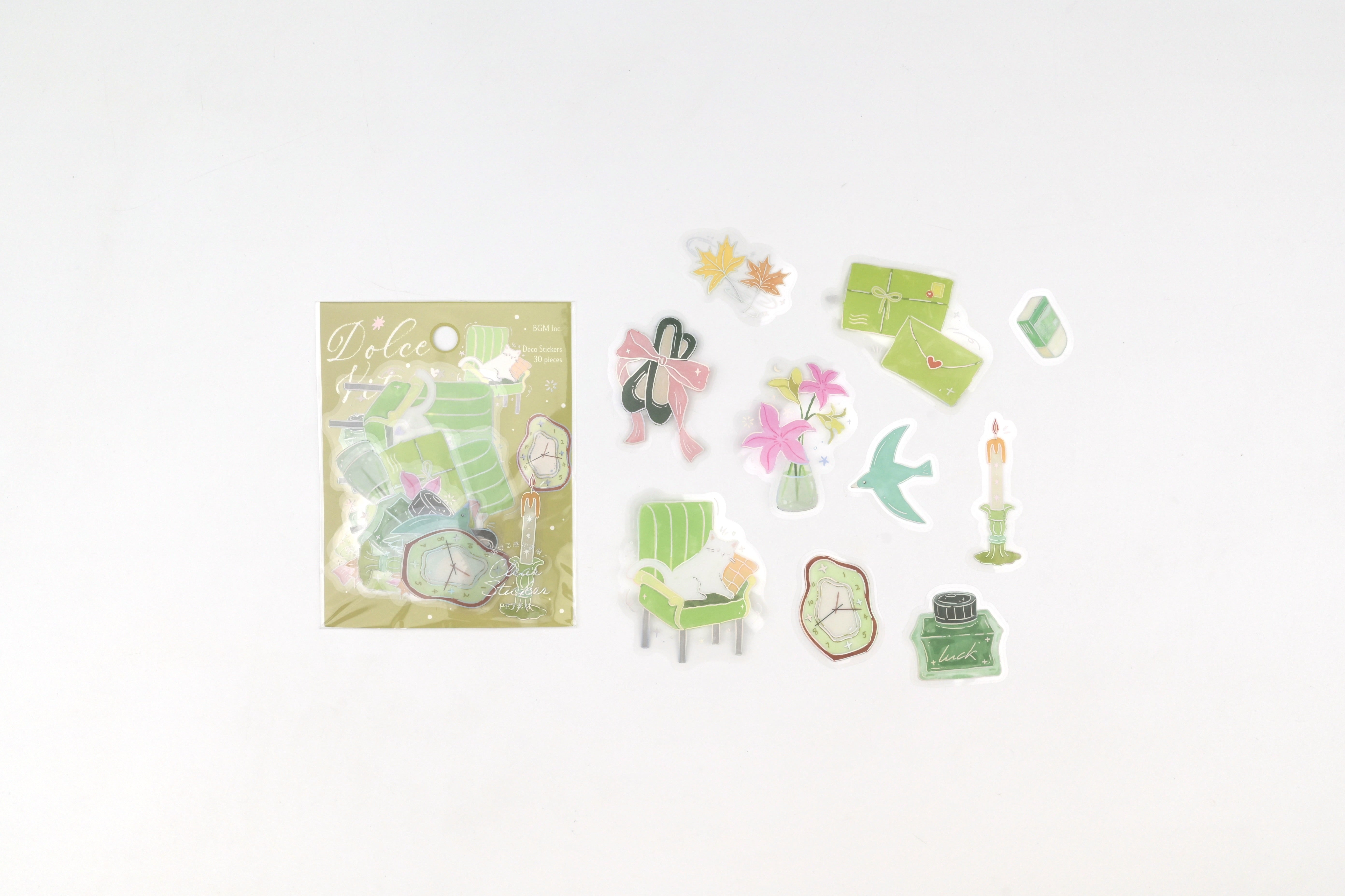 BGM Clear Sticker - Dolce Vita - Letters of Happiness