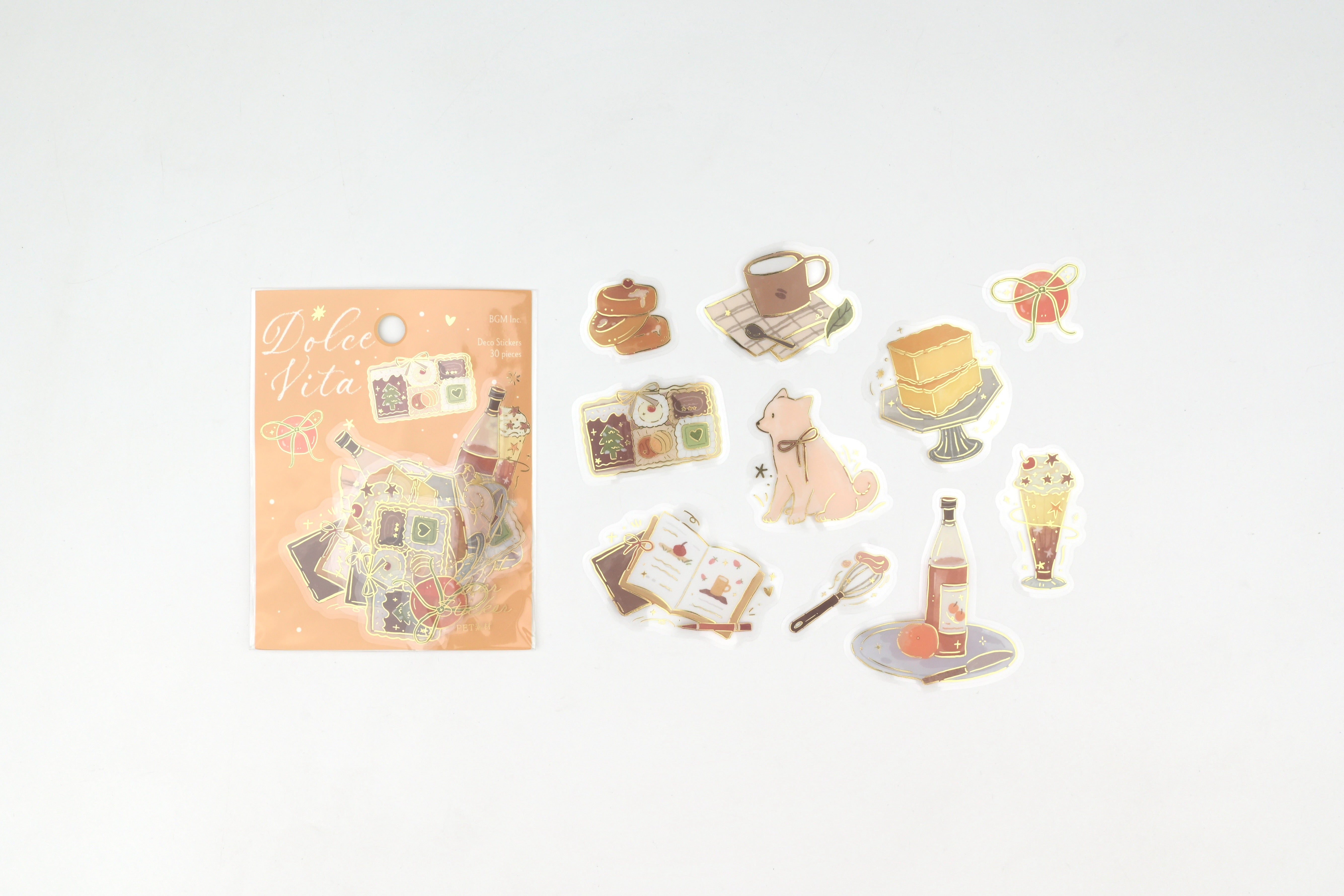 BGM Clear Sticker - Dolce Vita - Sweet Recipes
