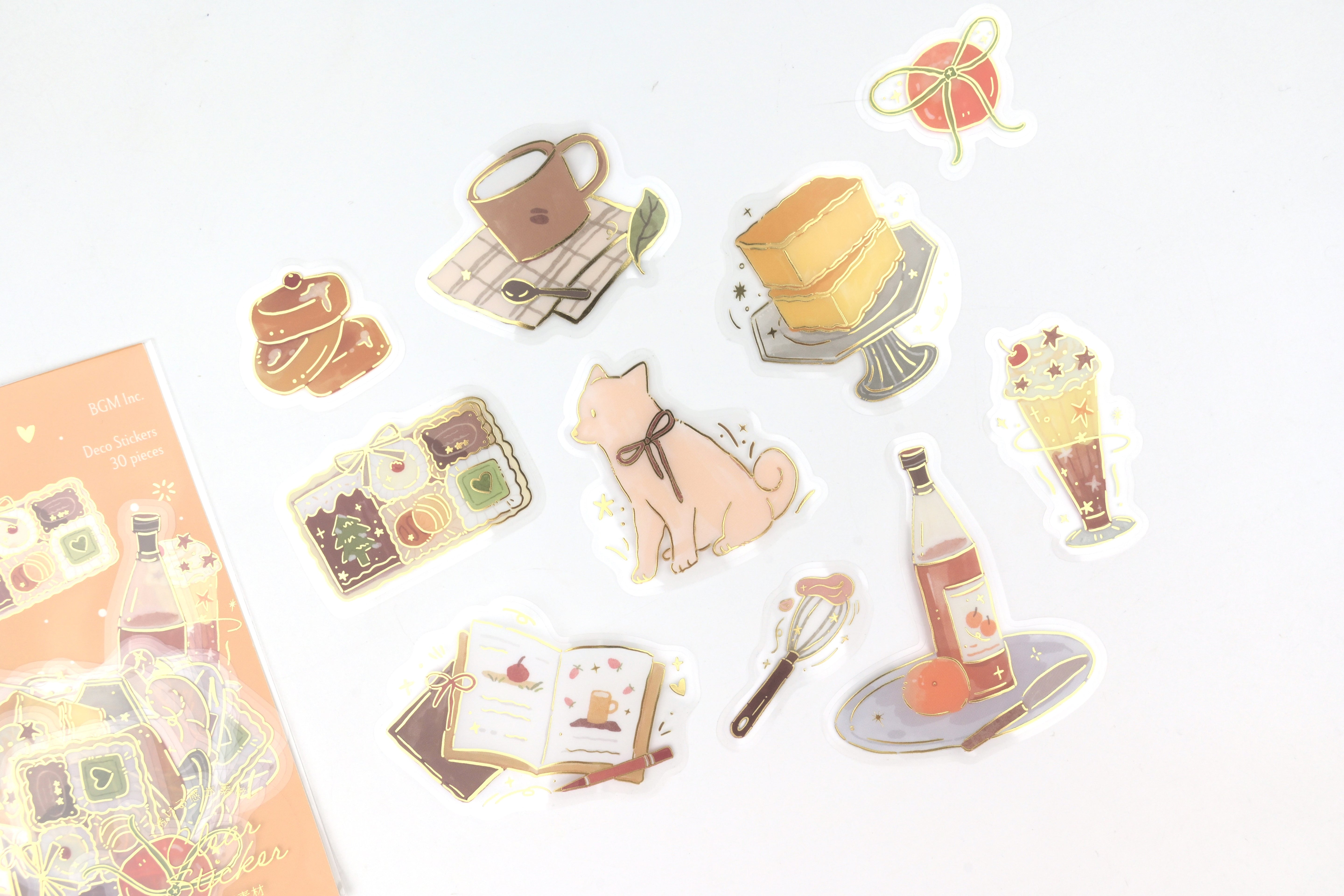 BGM Clear Sticker - Dolce Vita - Sweet Recipes