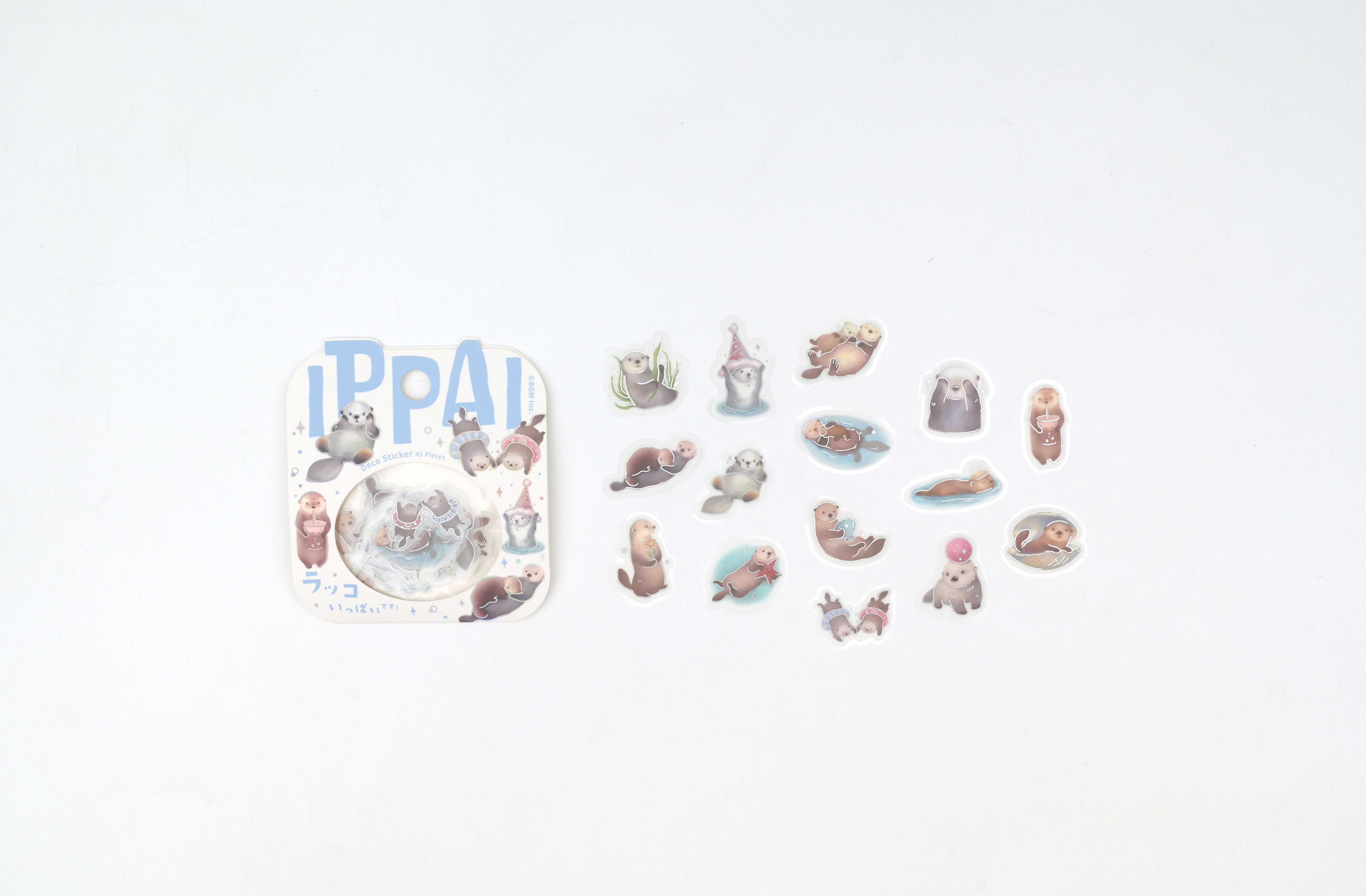 BGM Flake Sticker - IPPAI - Full of Otters