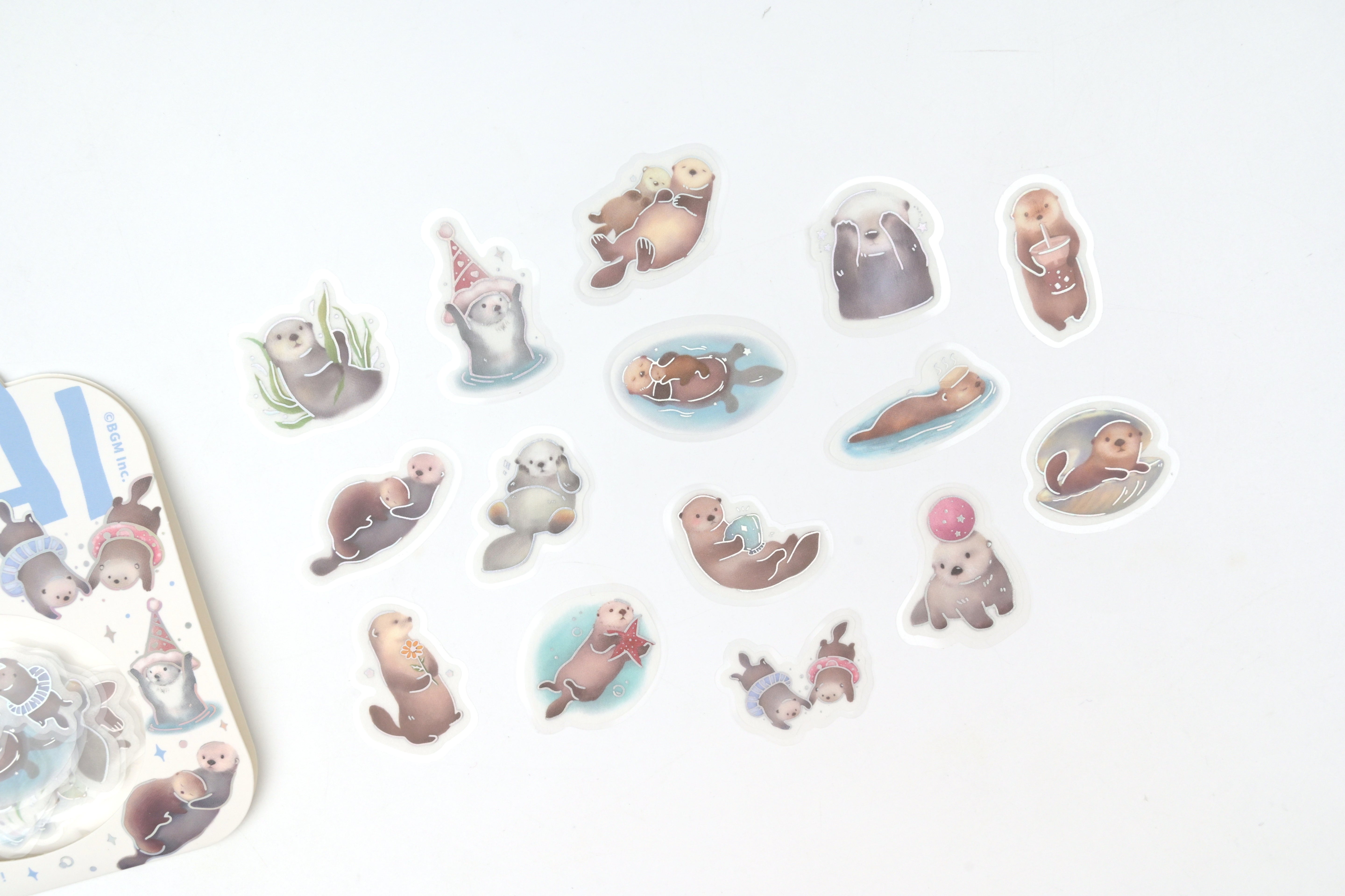 BGM Flake Sticker - IPPAI - Full of Otters