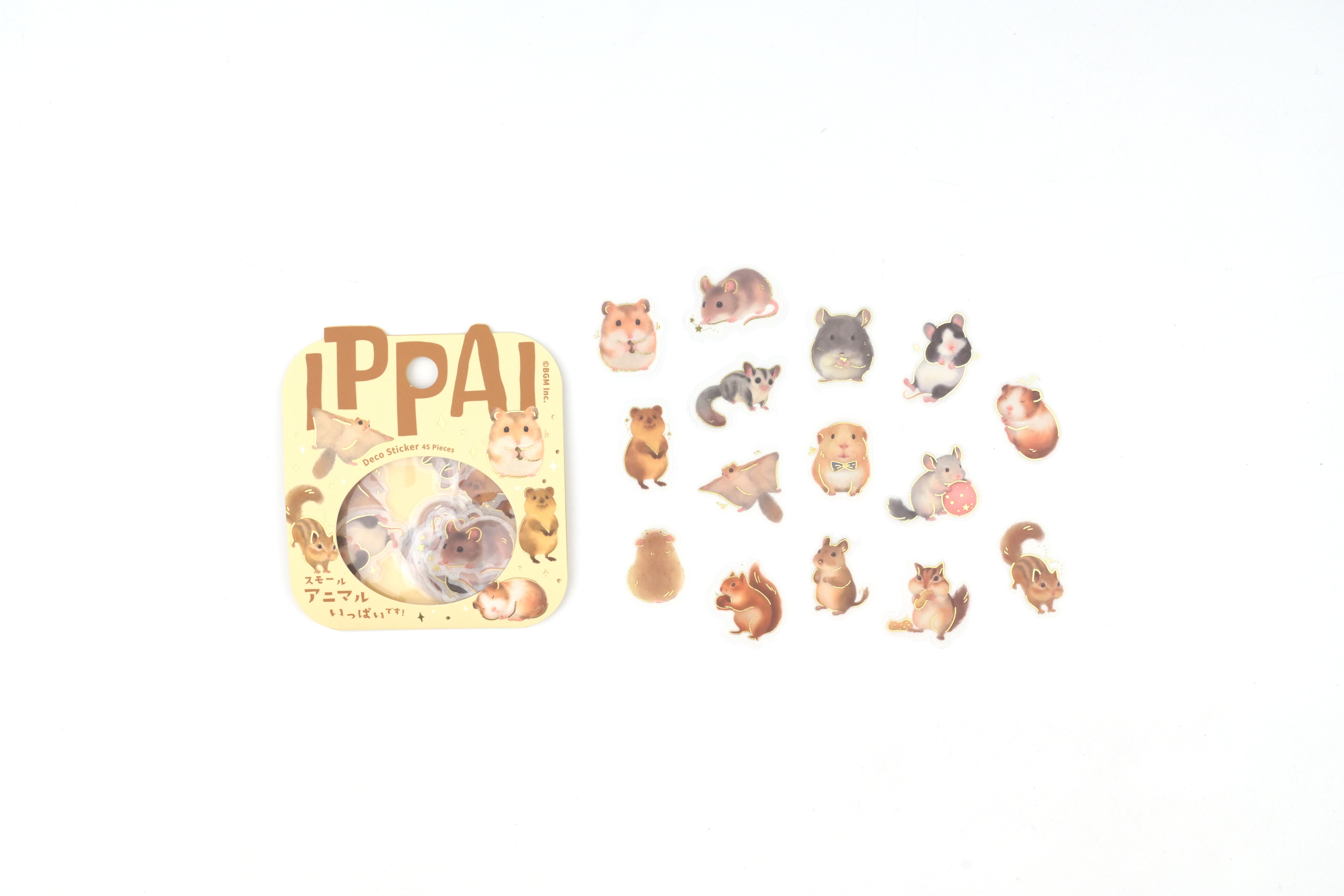 BGM Flake Sticker - IPPAI - Full of Small Animals