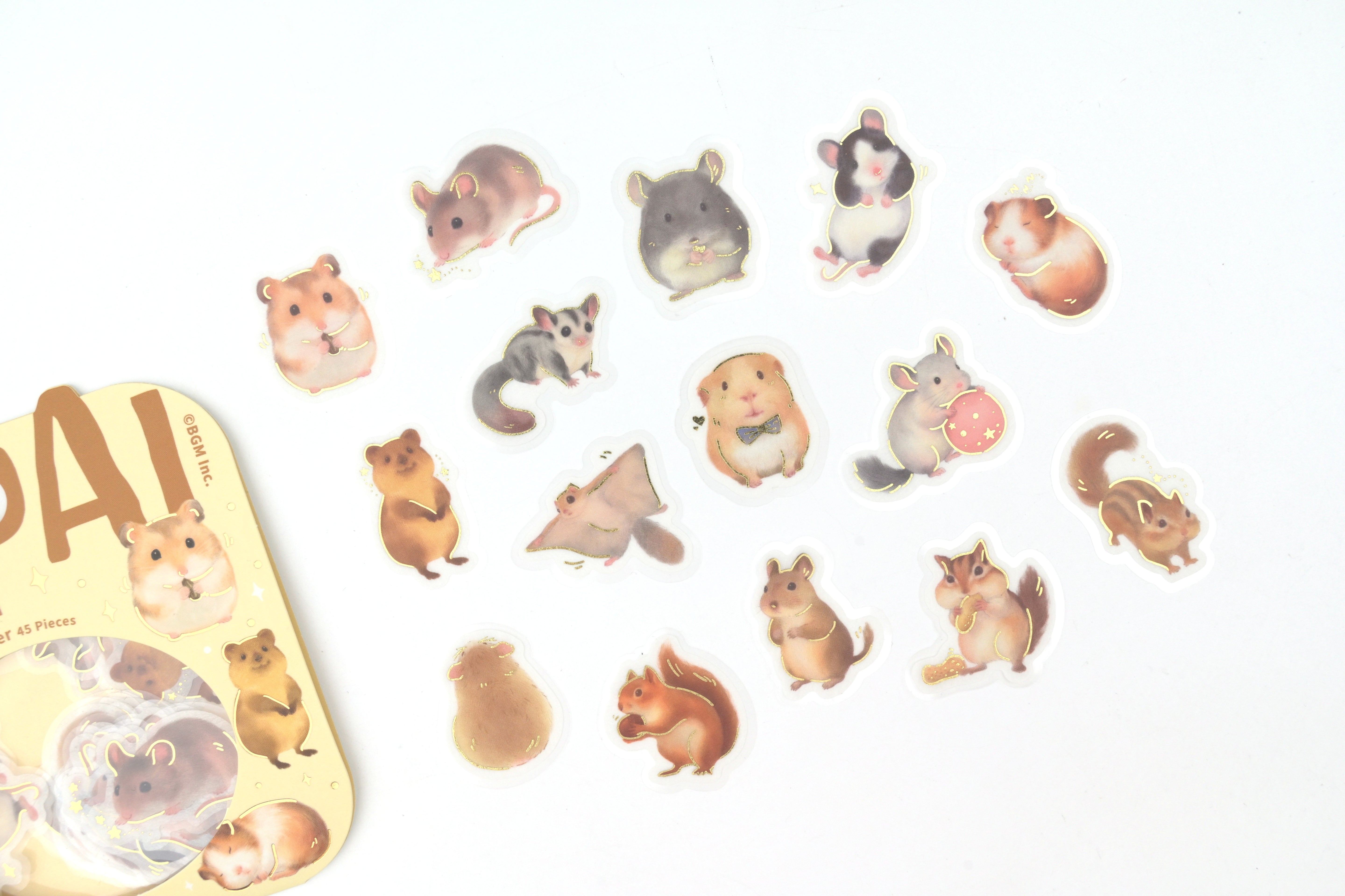BGM Flake Sticker - IPPAI - Full of Small Animals