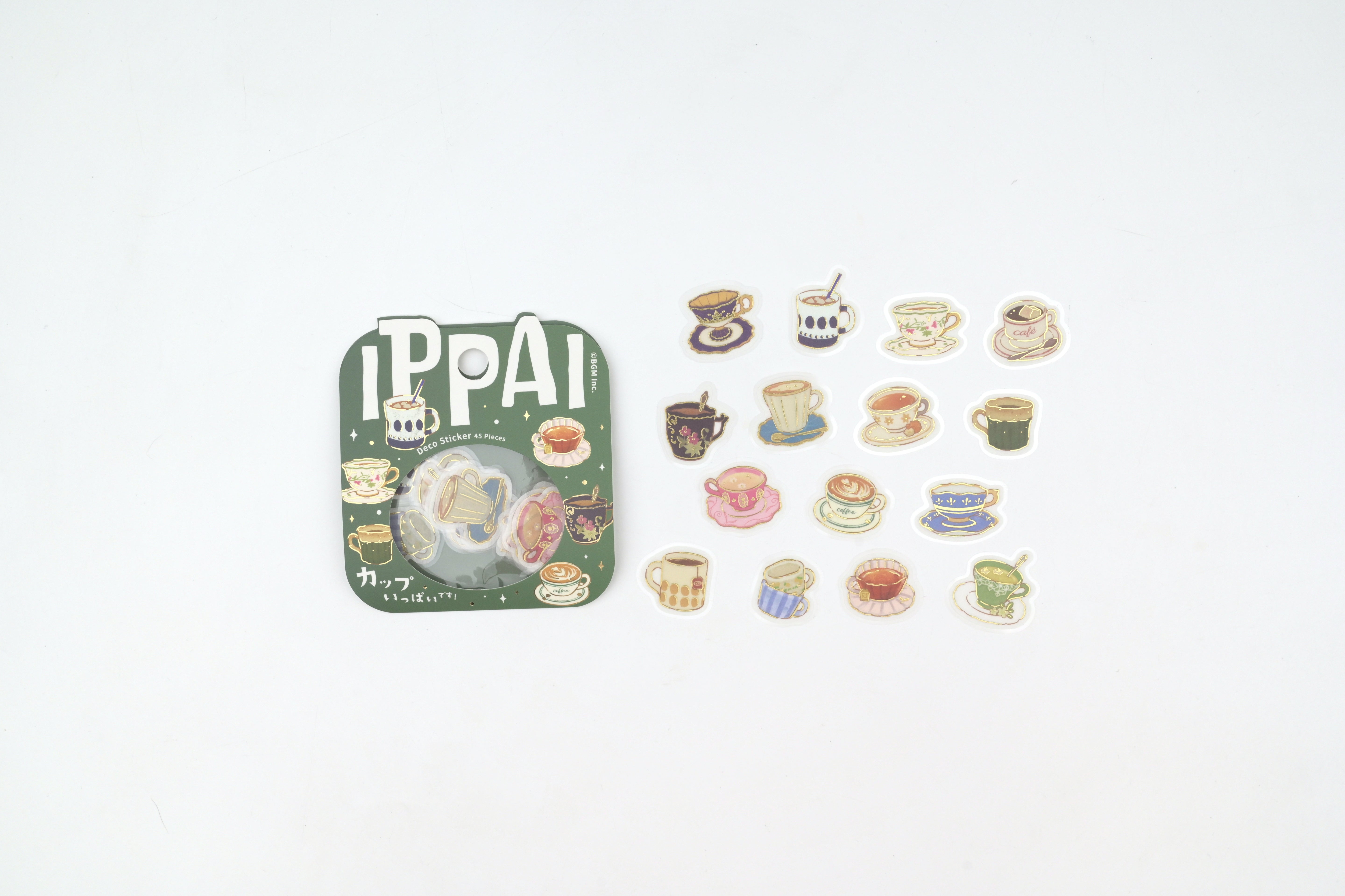 BGM Flake Sticker - IPPAI - Full of Cups