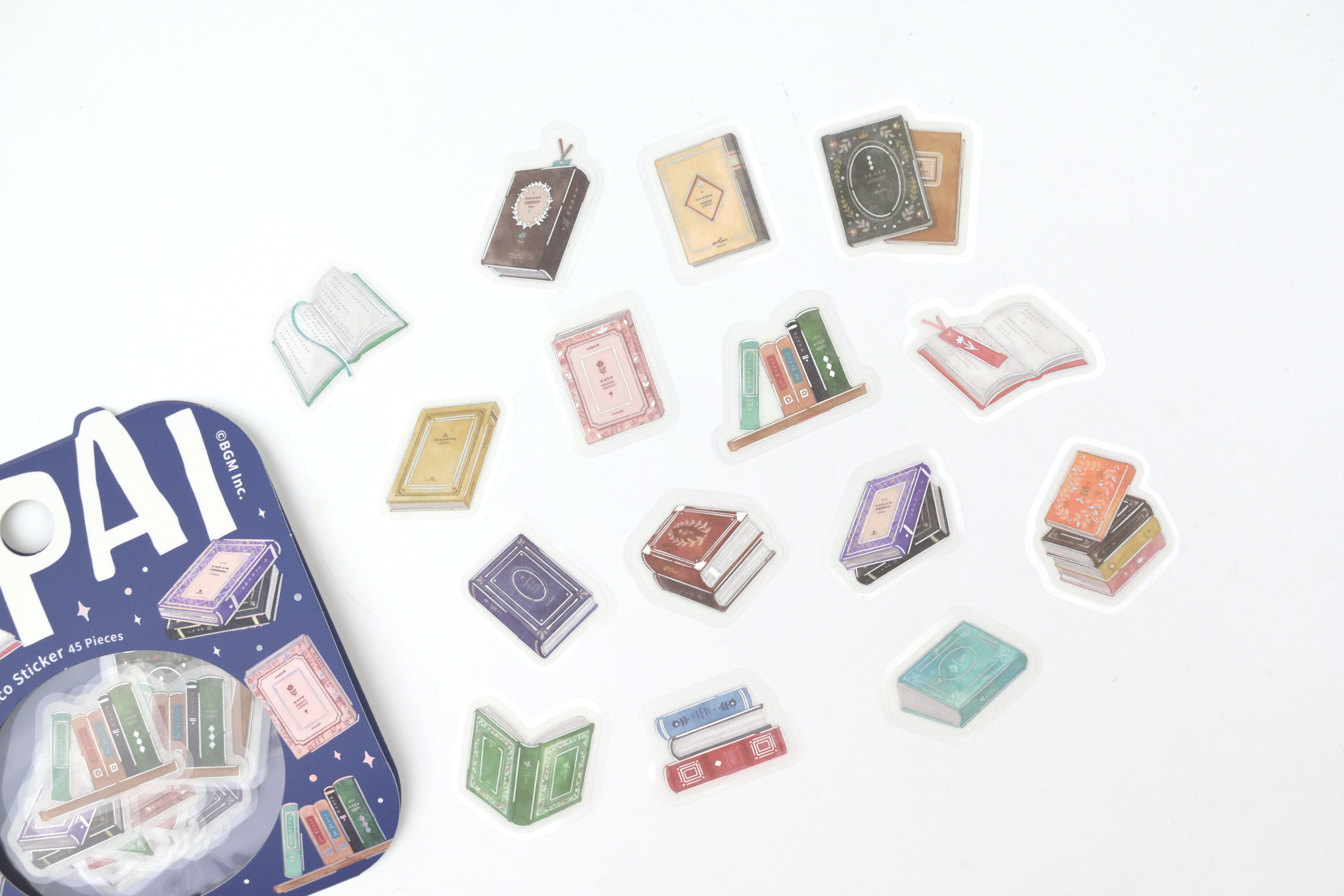 BGM Flake Sticker - IPPAI - Full of Books