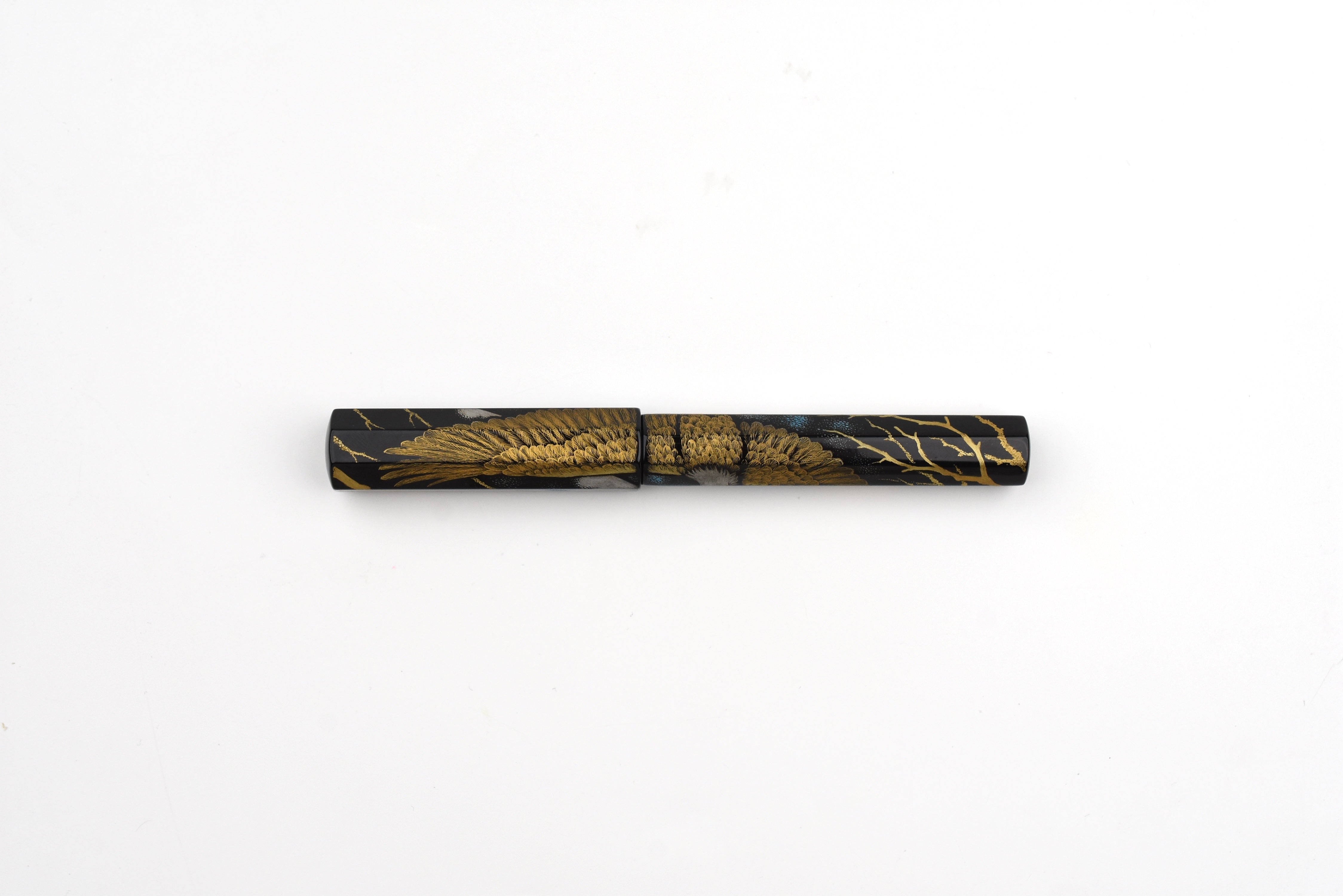 Taccia Palisades Octagonal Collection Fountain Pen - Chinkin Eagle - Limited Edition