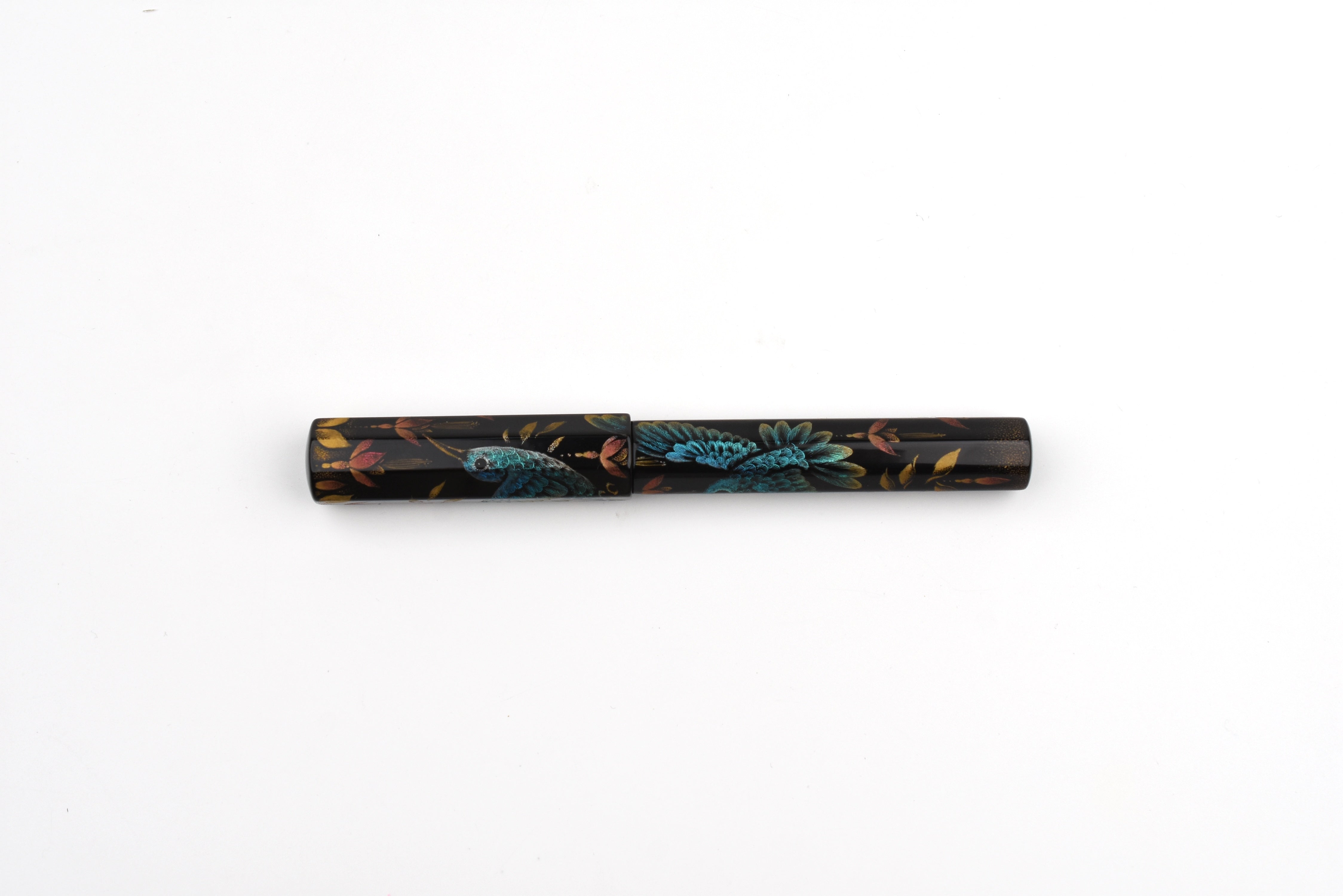 Palisades Octagonal Collection Fountain Pen - Chinkin Hummingbird - Limited Edition
