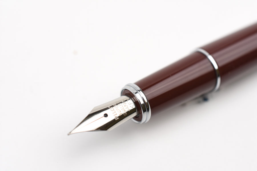 Pilot Prera Fountain Pen - Red Brown