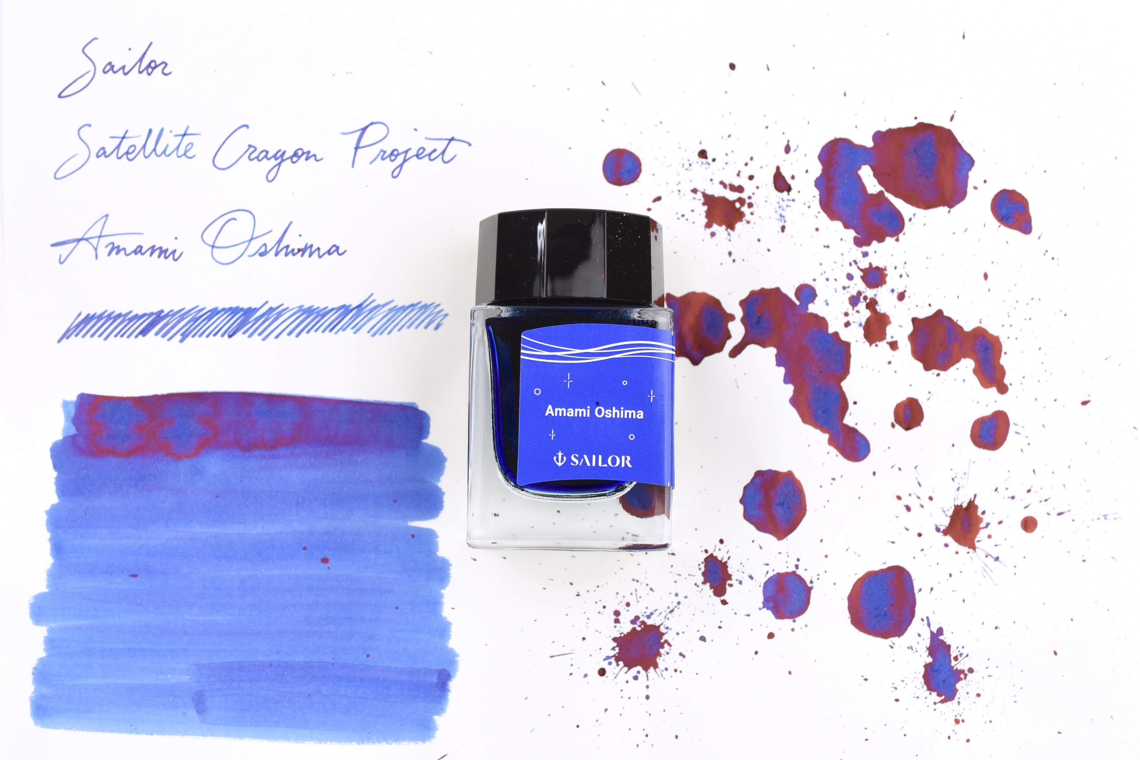 Sailor Satellite Crayon Project Ink Bottle - Amami Oshima - 20ml
