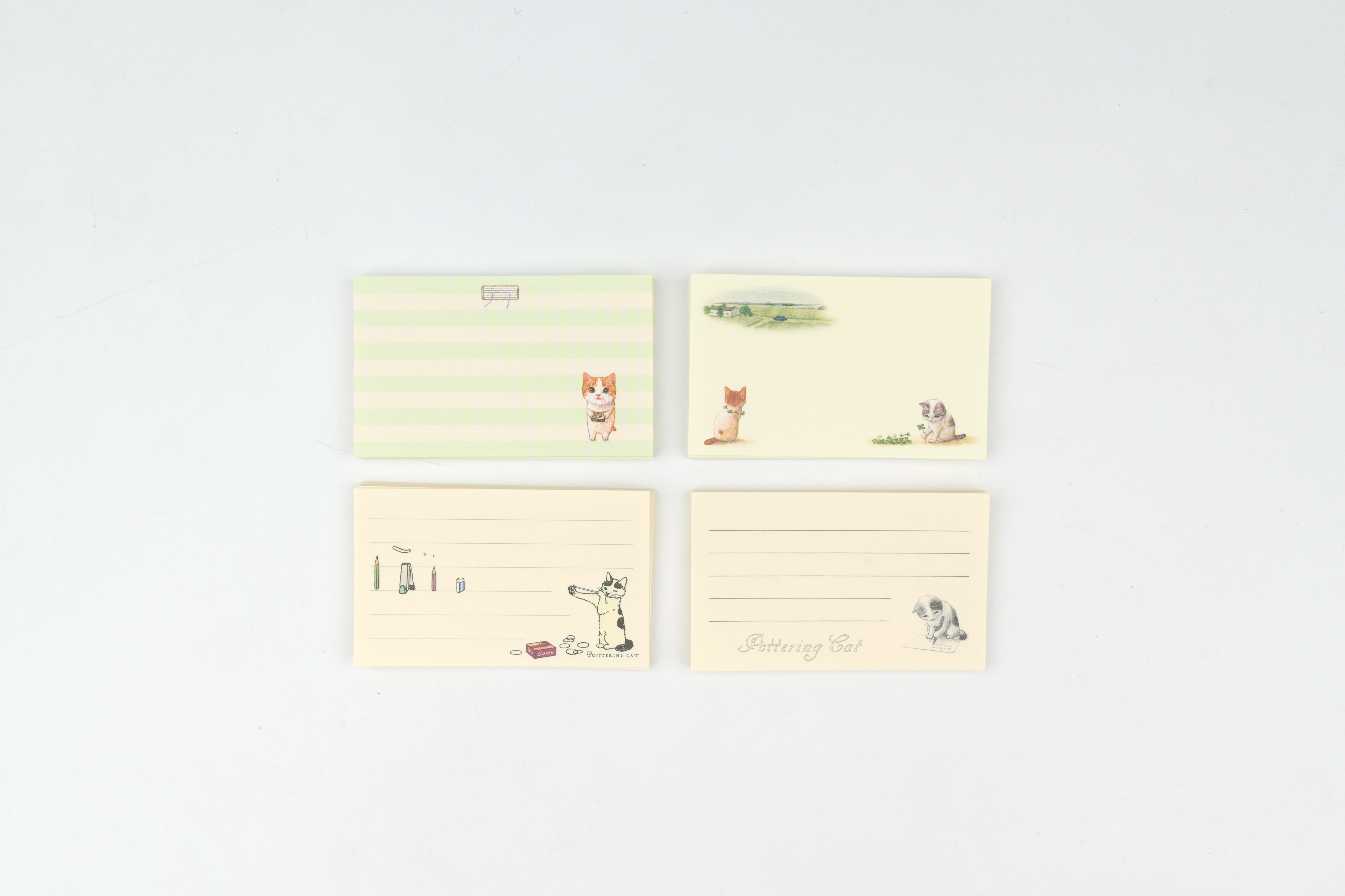 Pottering Cat Message Cards